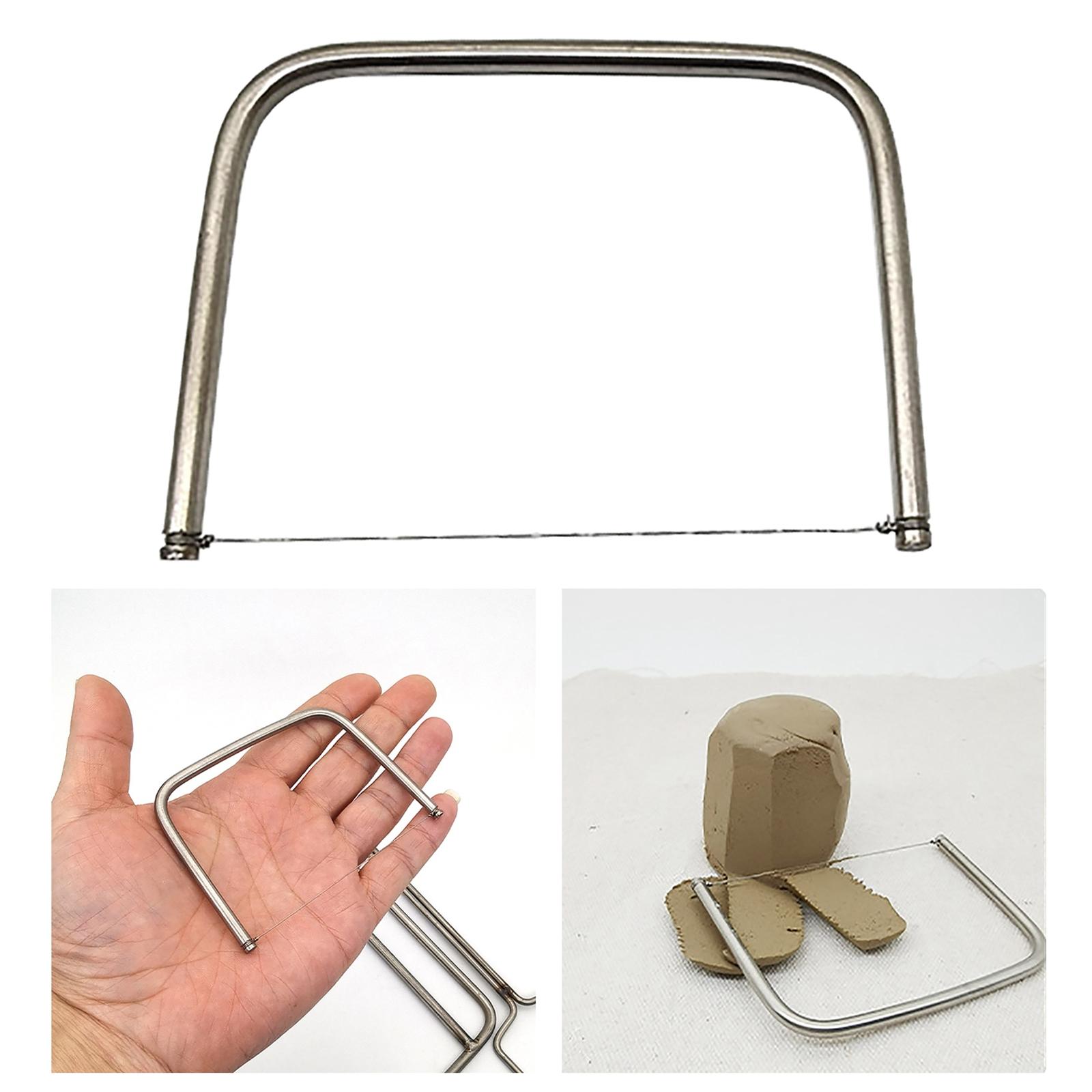 3x Clay Wire Cutter Cut Off Tools for Pottery Hobby Handcrafts