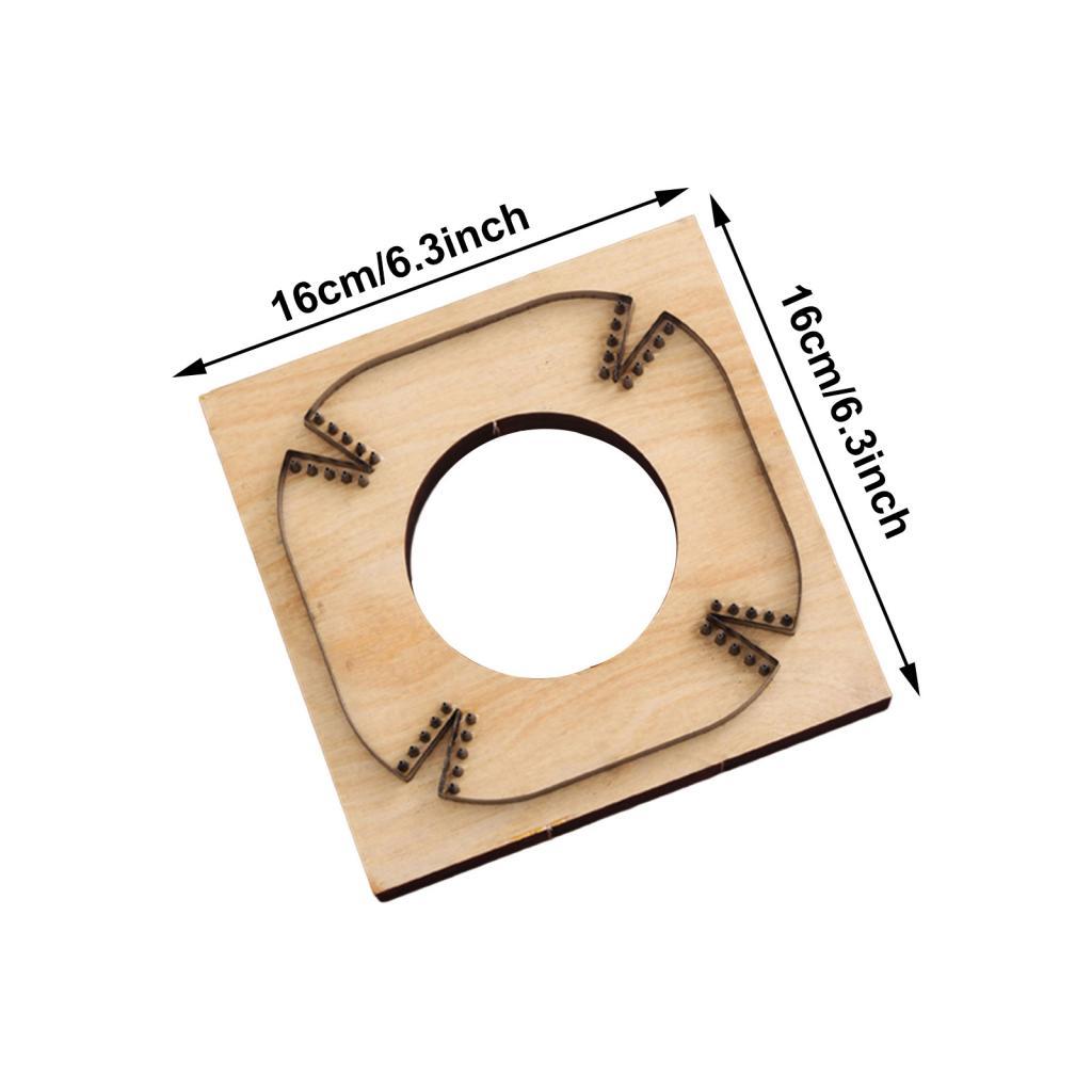 Leather Cut Mould Making Stencil Wooden Punching Template