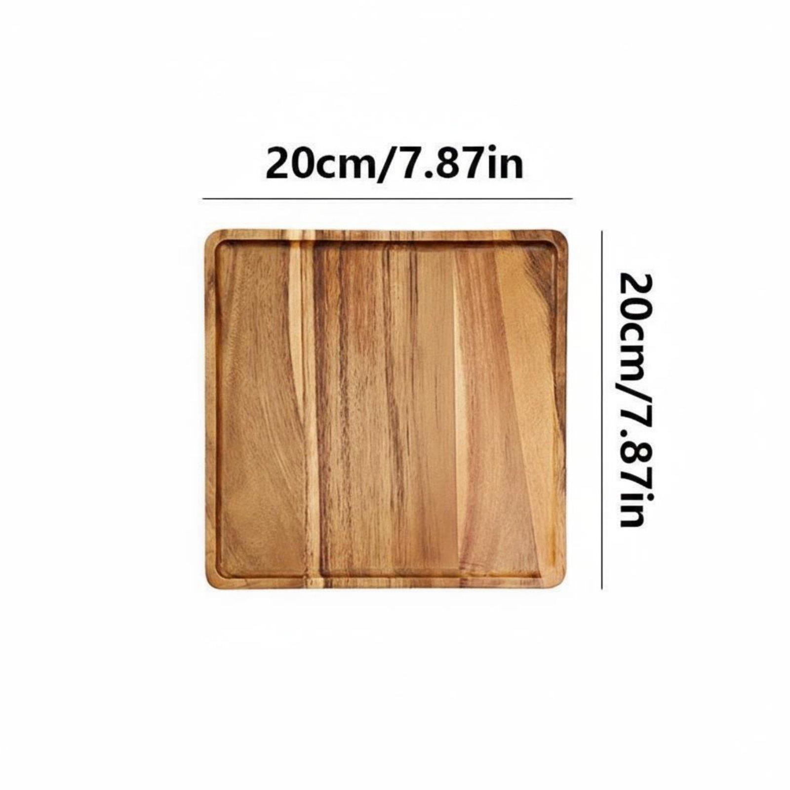 Acacia Wood Serving Plate