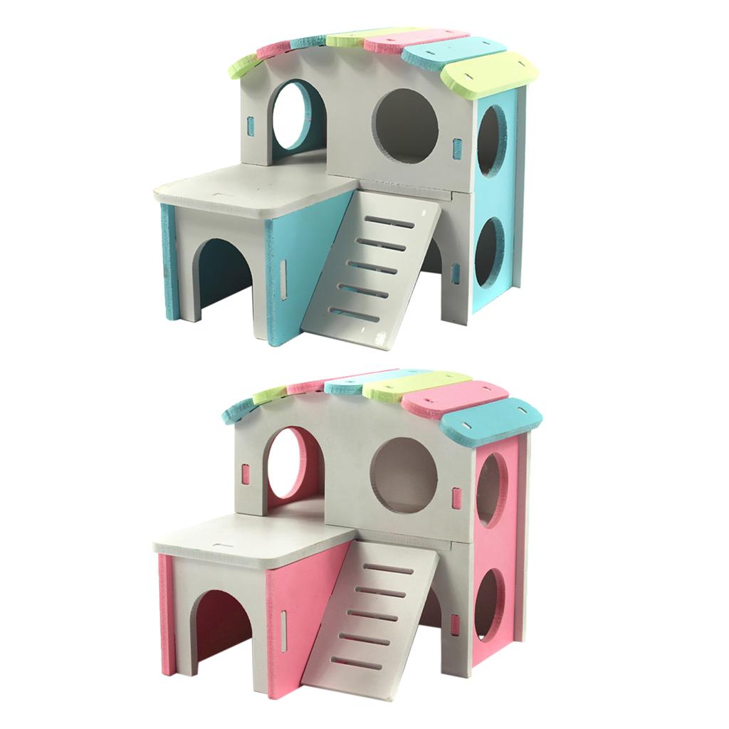 toy hamster in a house