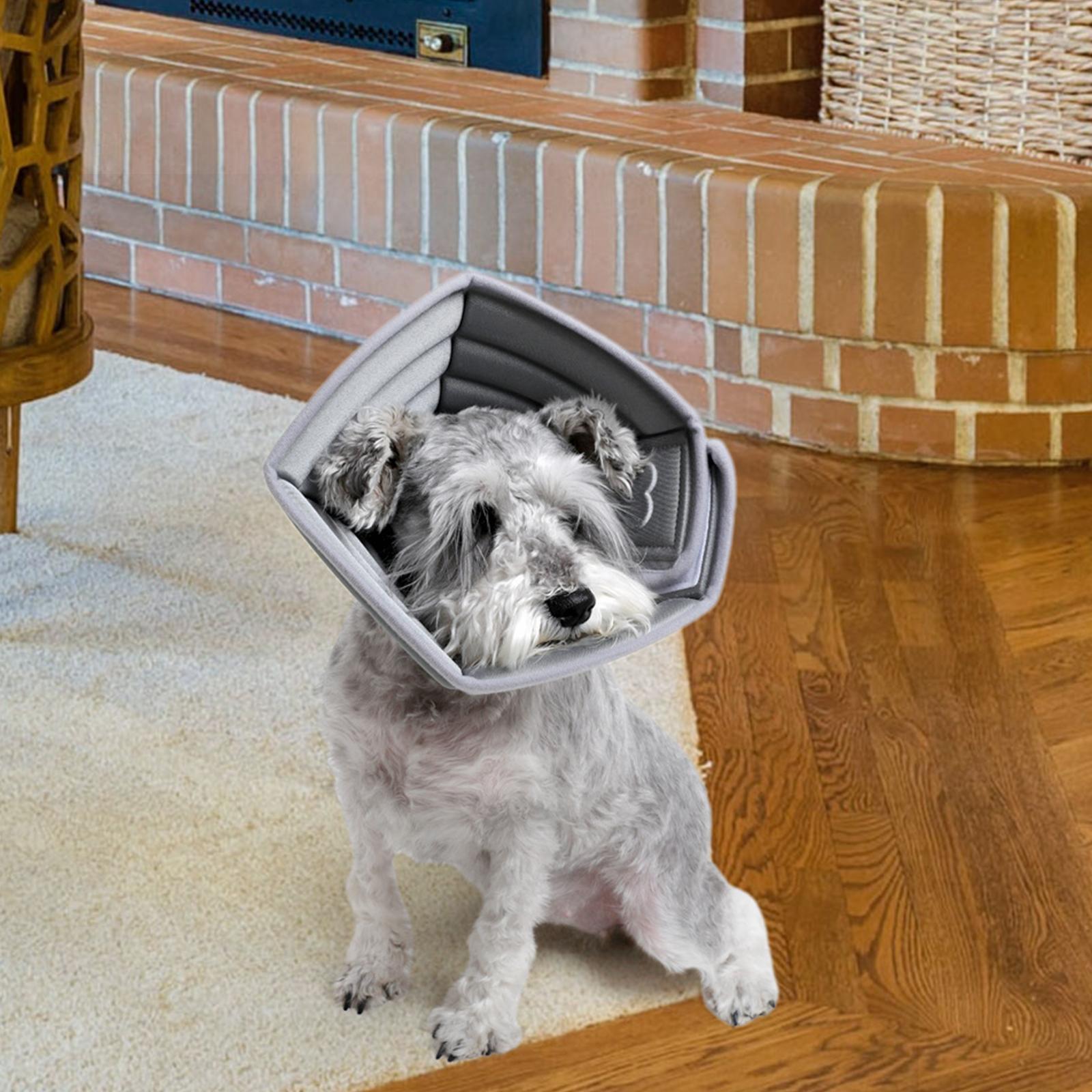 Dog Cone Collar Foldable Cat Protective Pets Protective Collars Anti Bite L
