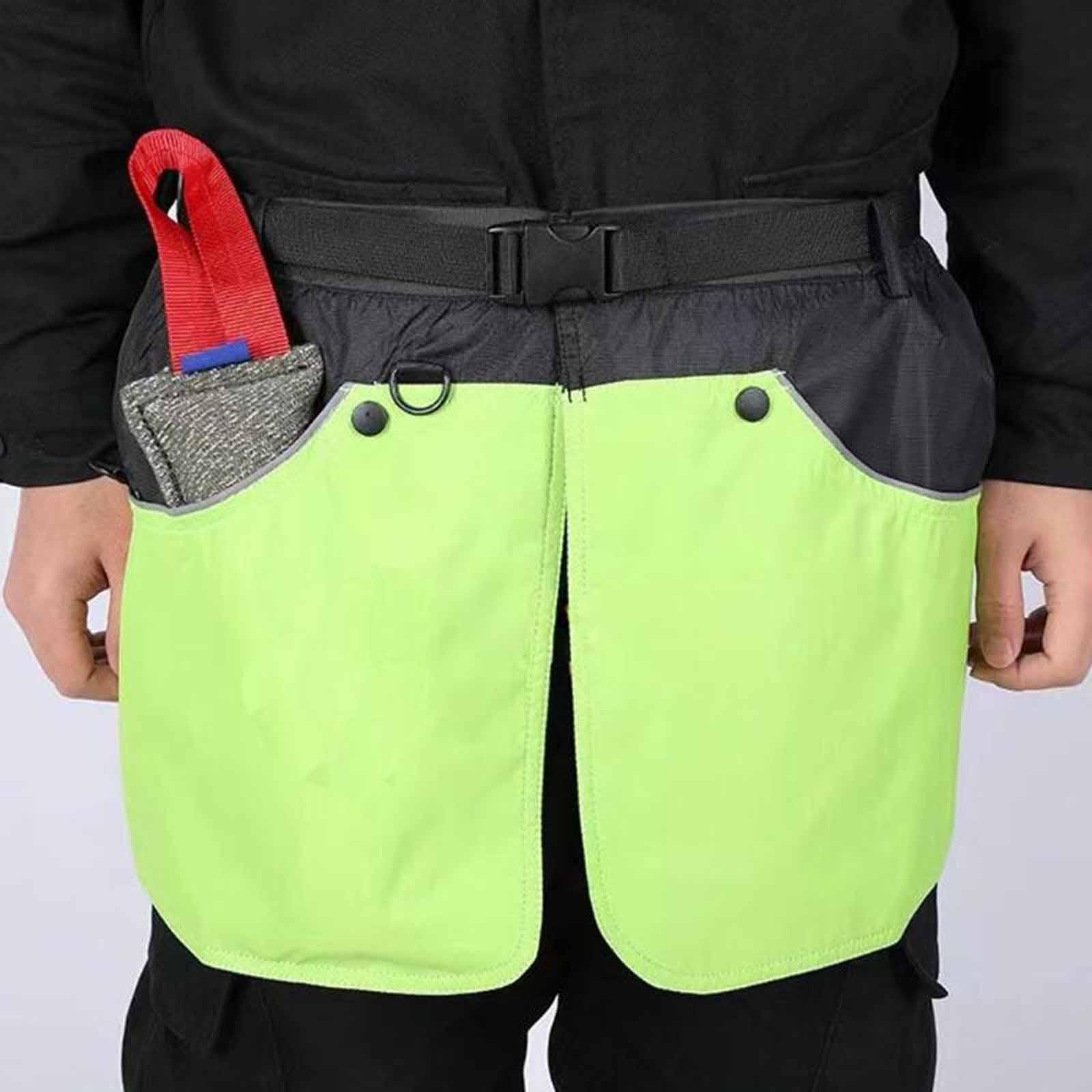 Dog Handler Training Pants Trainers Protective Clothes Clothing Waterproof Green M 86CM