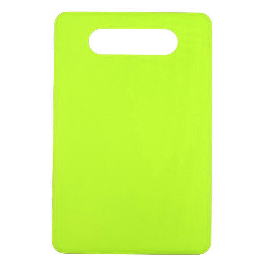 Chopping Mat Vegetable Fruit Cutting Board Kitchen Gadget Fluorescent green