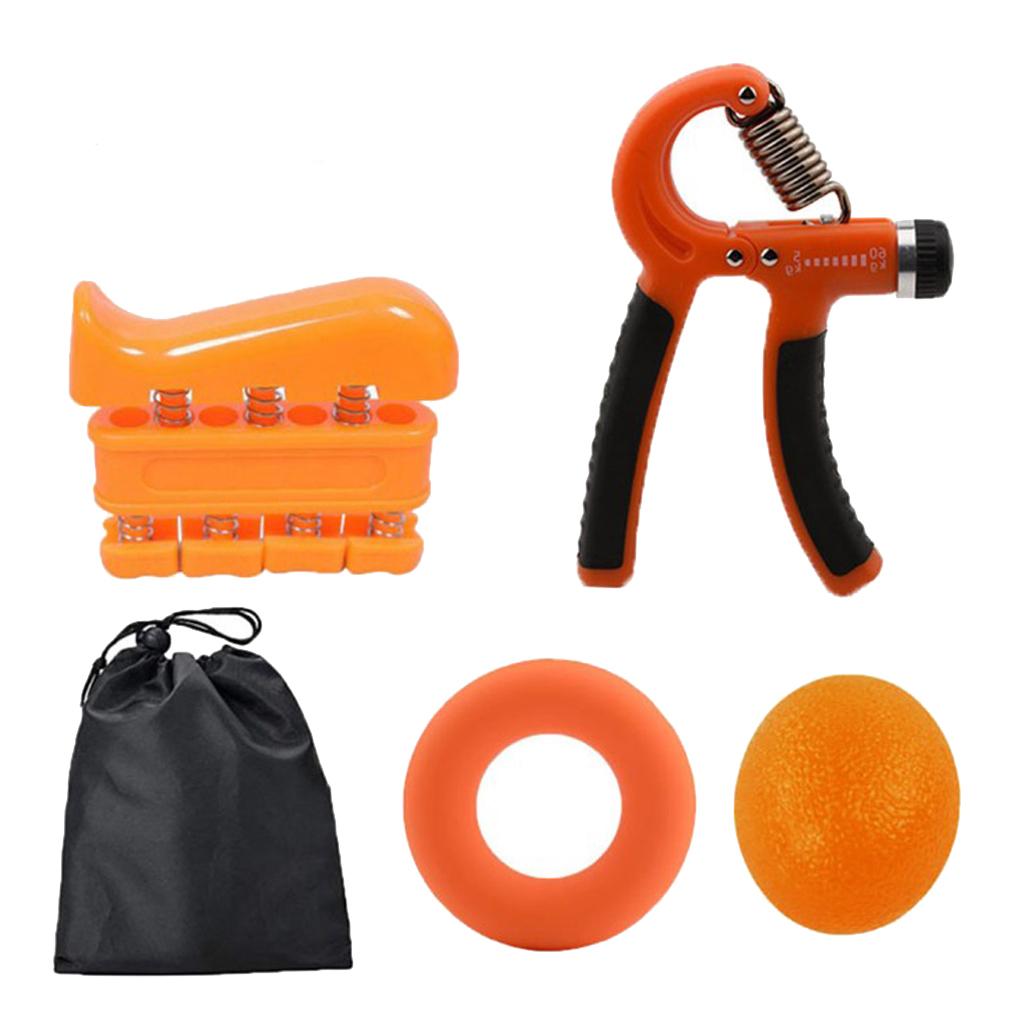 Hand Grip Gripper Forearm Strengthener Finger Power Exercise Strength Orange