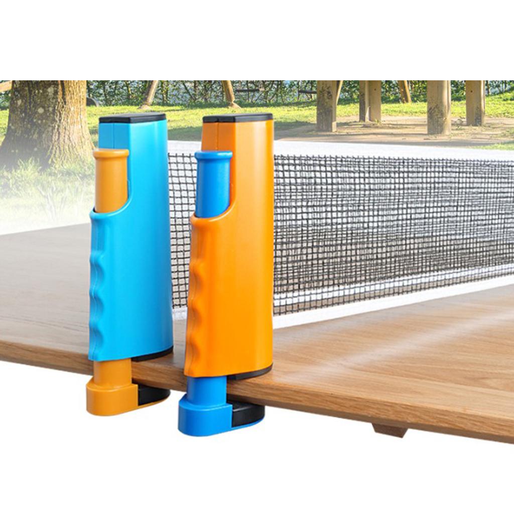 Retractable Table Tennis Net Gray