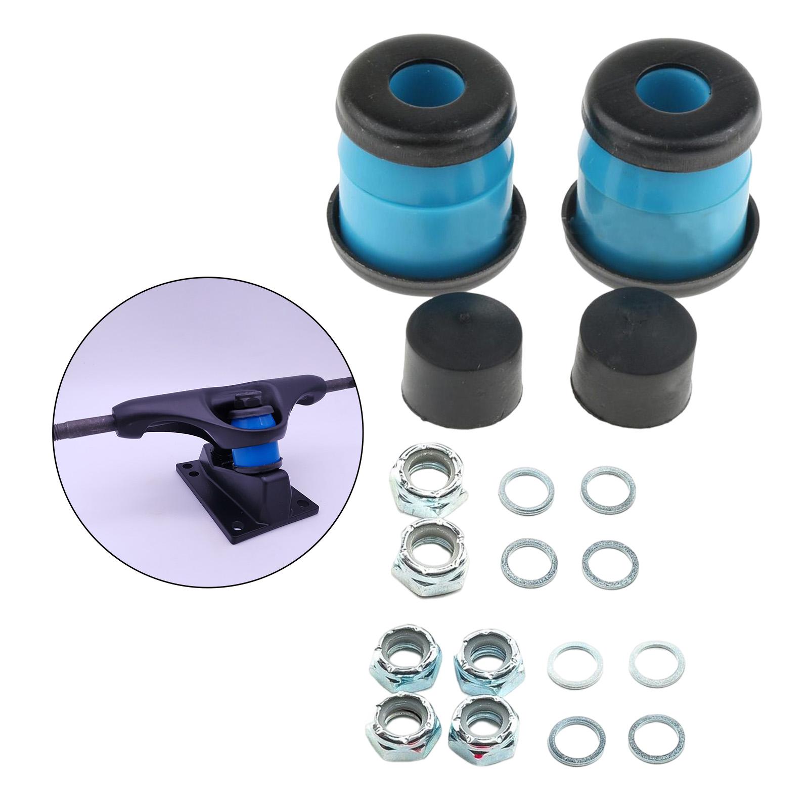 Skateboard Truck Bushings Kit Skateboard Cup Shock Absorb blue