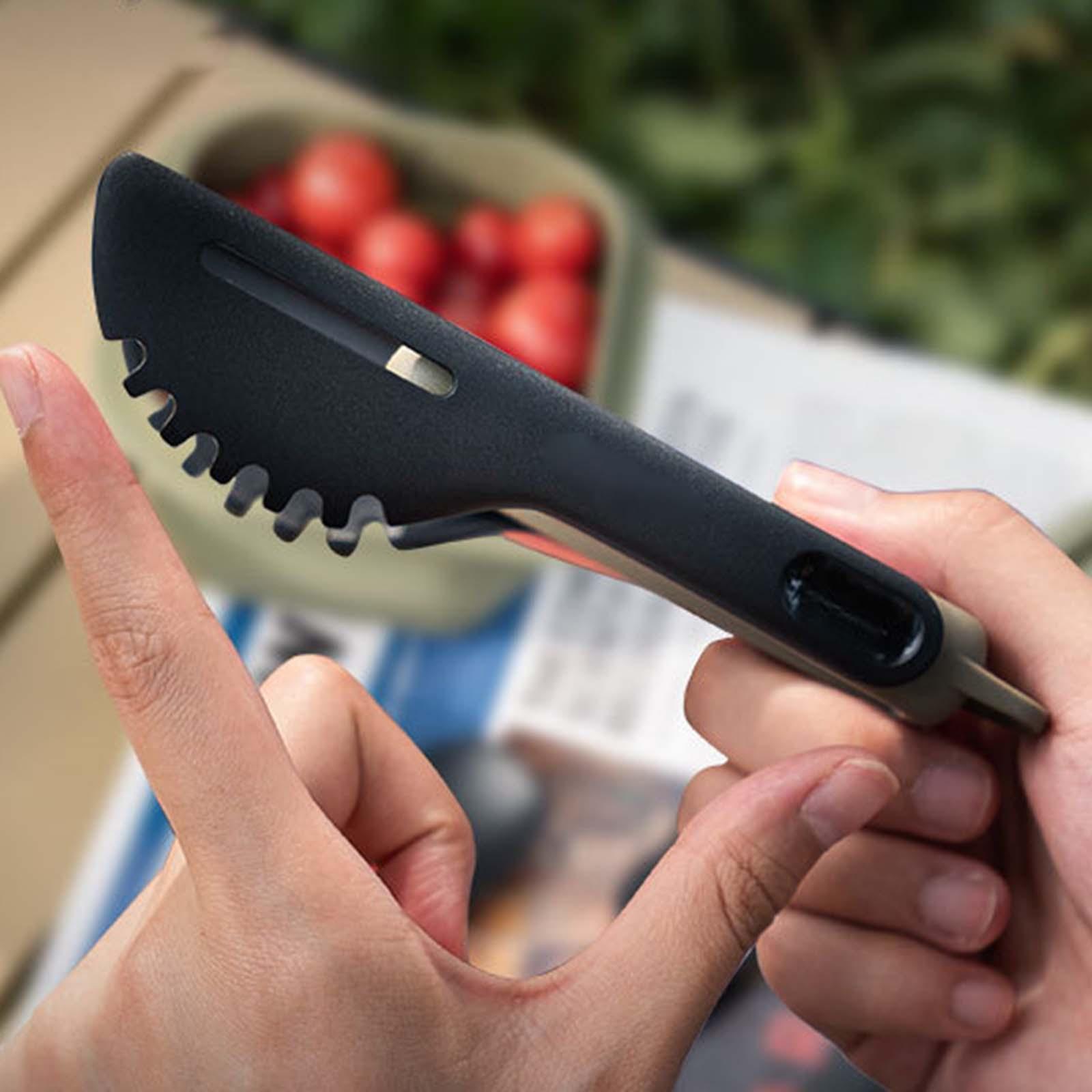 BBQ Clip Adjustable Length Lightweight Home Cooking Food Tongs for Grilling