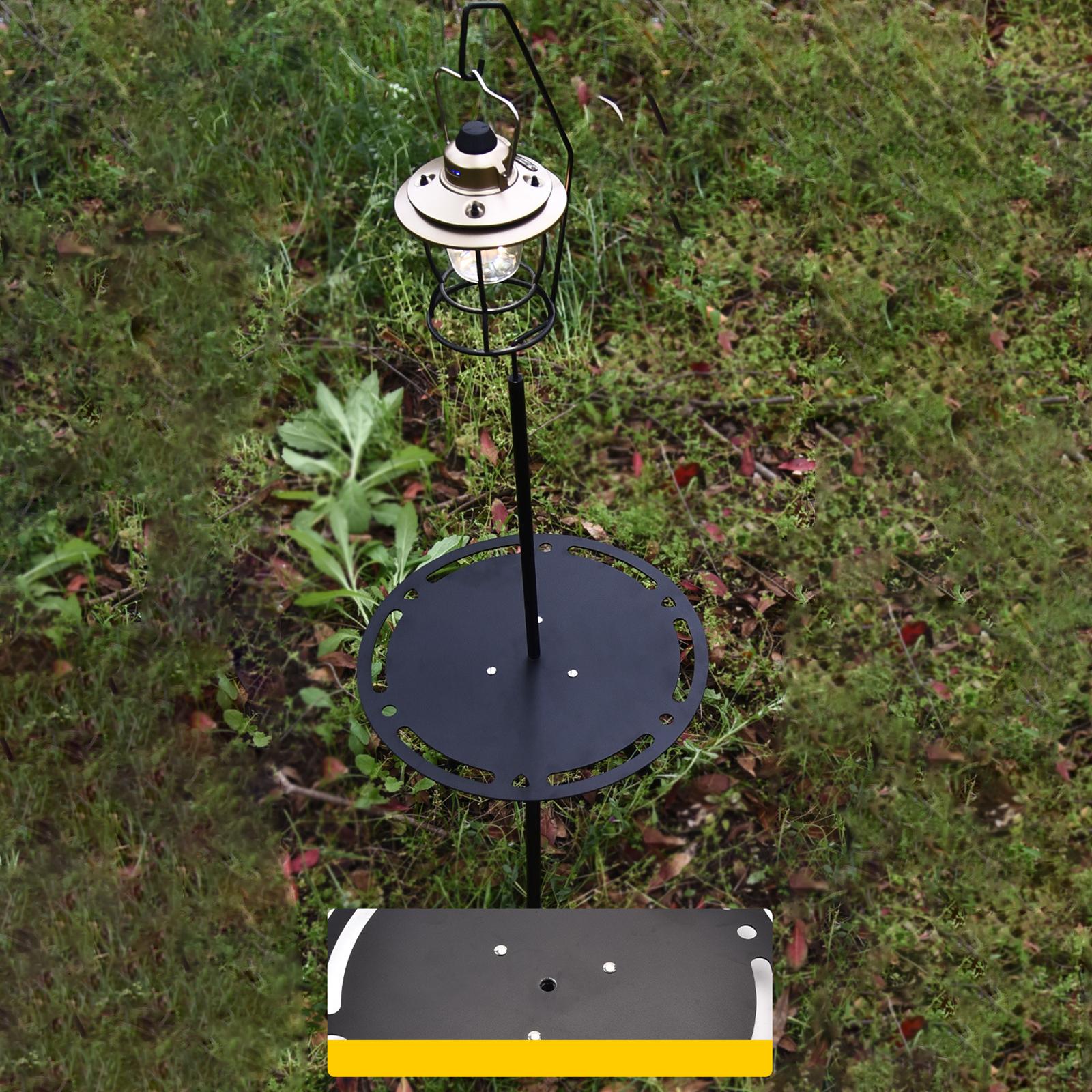 Portable Table Aluminum Alloy Round Camping Table for Patio Equipment