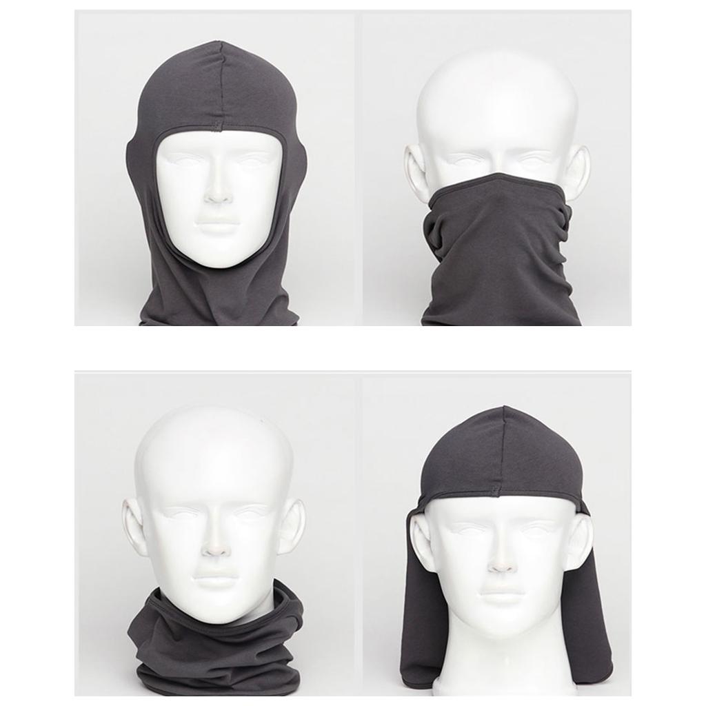 Motorcycle Face Mask Headgear Full Face Mask Breathable Sports Balaclava