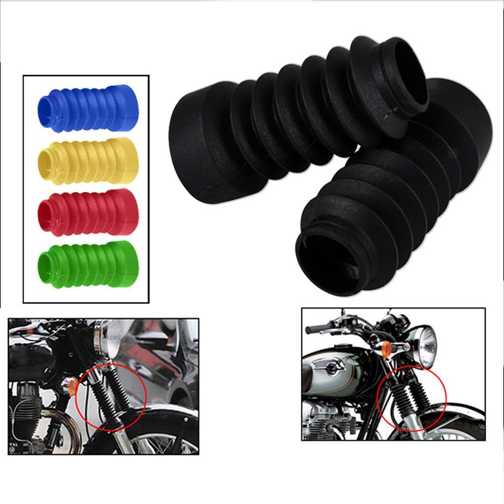 140MM General Motorcycle Rubber Fork Cover Dustproof Rubber Cover Gaiters Boots