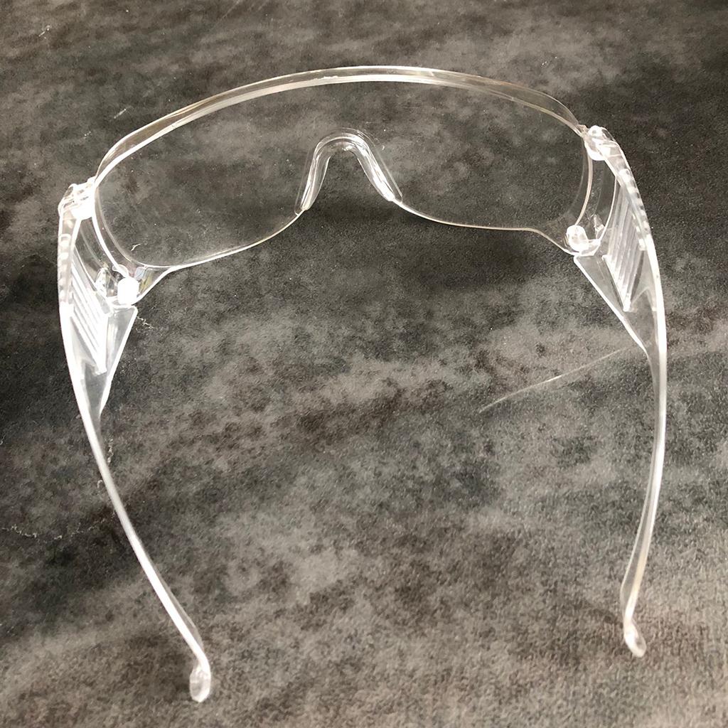 Work Safety Protective Goggles Clear Lens Lab Eyewear Frameless Glasses