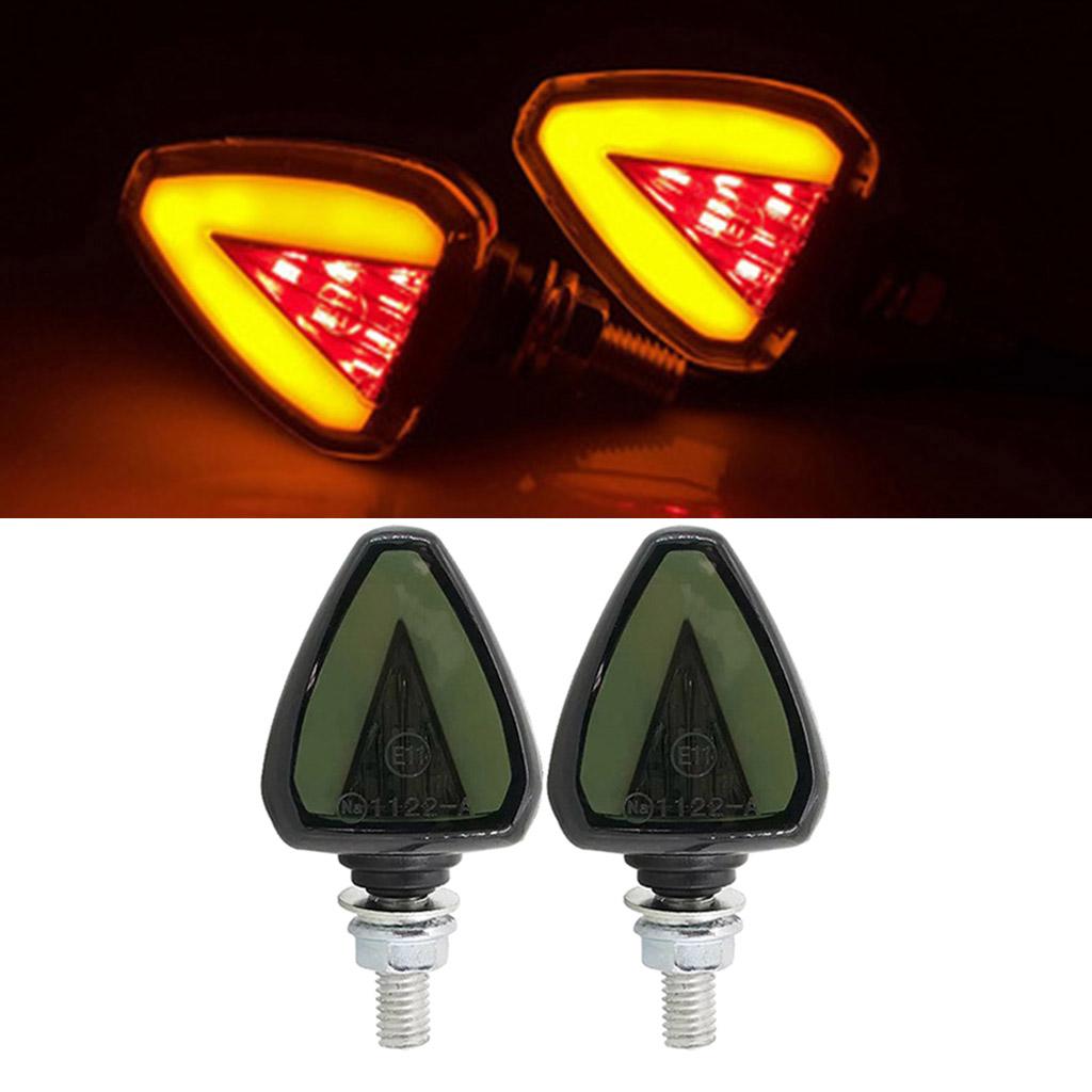 Universal Motorcycle LED Turn Signals Light Lamp Indicator Blinker