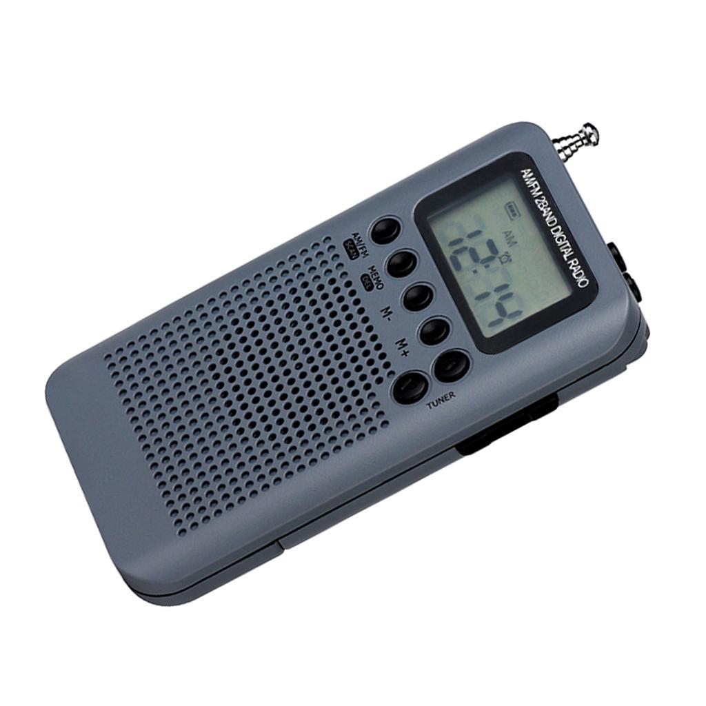Rechargeable Am Fm Digital Portable Pocket Radio And