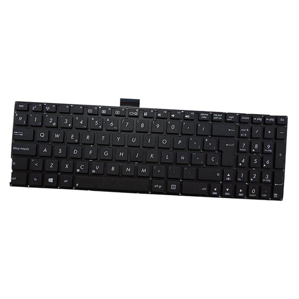 Replacement Black Spanish Layout Keyboard for ASUS K555 X555 Laptop