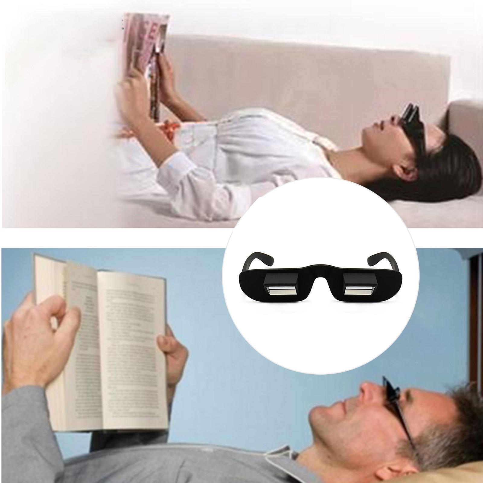 Unisex Bed Prism Spectacles Horizontal Eyeglasses Pain Relief S