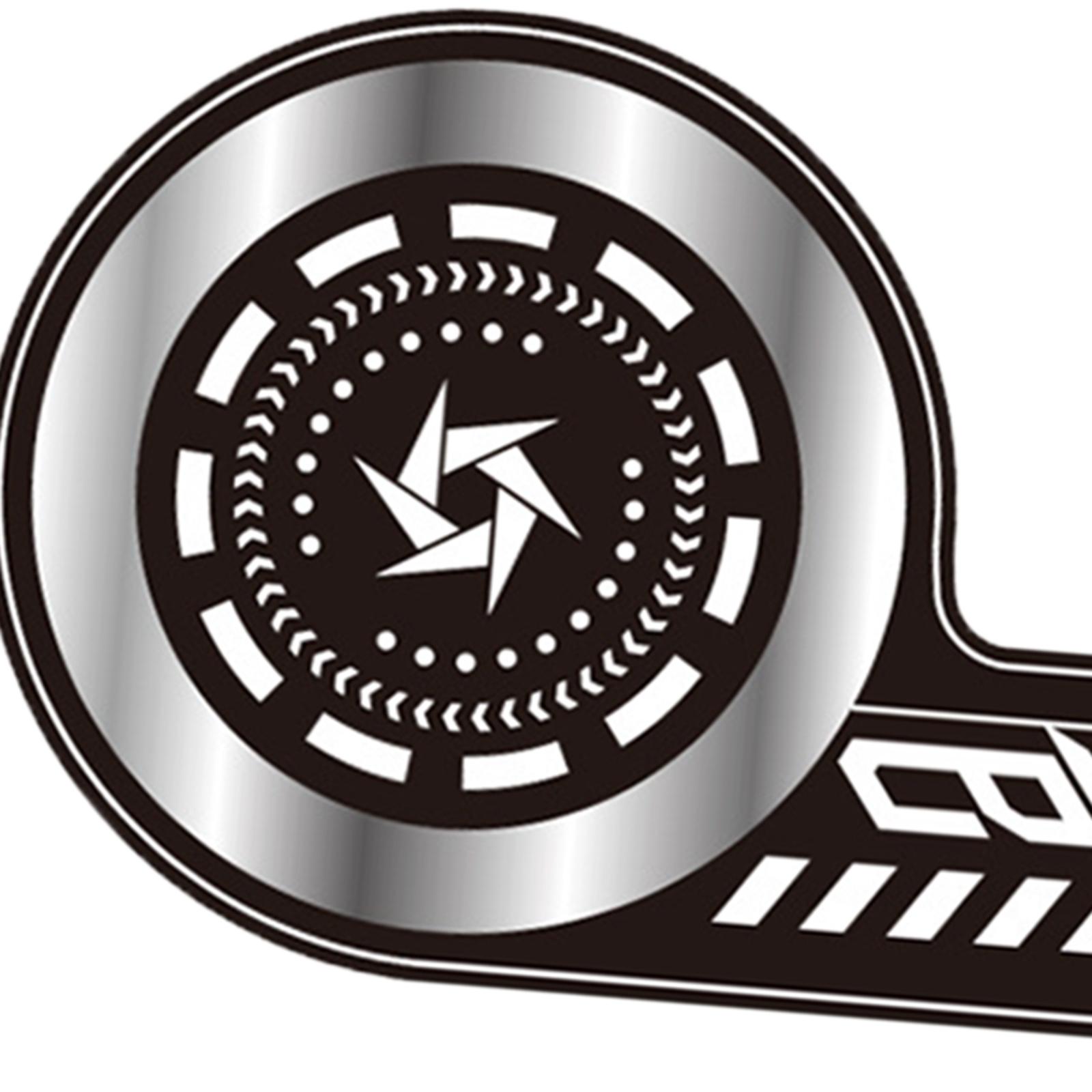 Universal Phone Cooler Pad Heatsink Cooling Black Games Holder Sticker