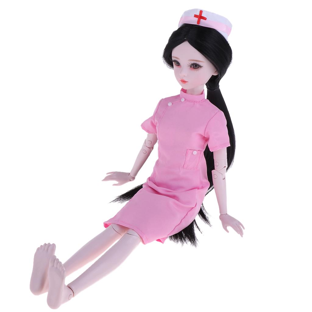 60 cm 1 3 BJD femminile bambole a mano snodato bambola infermiera giocattoli 60 cm 1 3 BJD femminile bambole a mano snodato bambola infermiera giocattoli