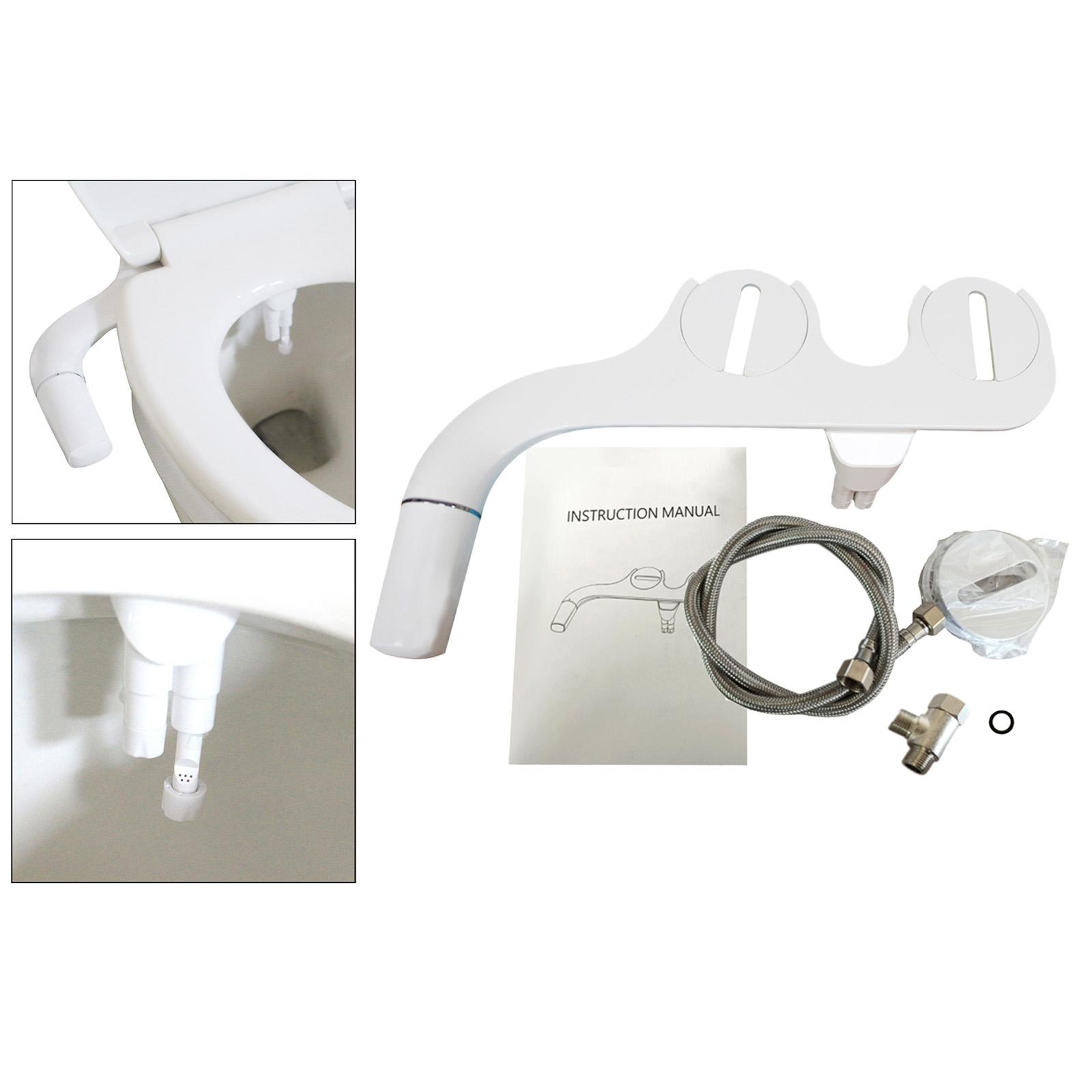 Bidet Toilet Seat Attachment Easy Install for Toilet Bathroom Fixtures