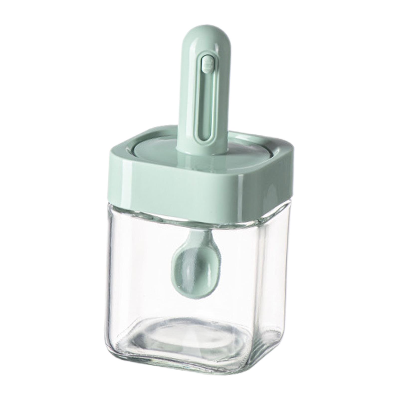 Spice Jar Kitchen Supplies Mini Transparent Conserve Container Seasoning Jar Green
