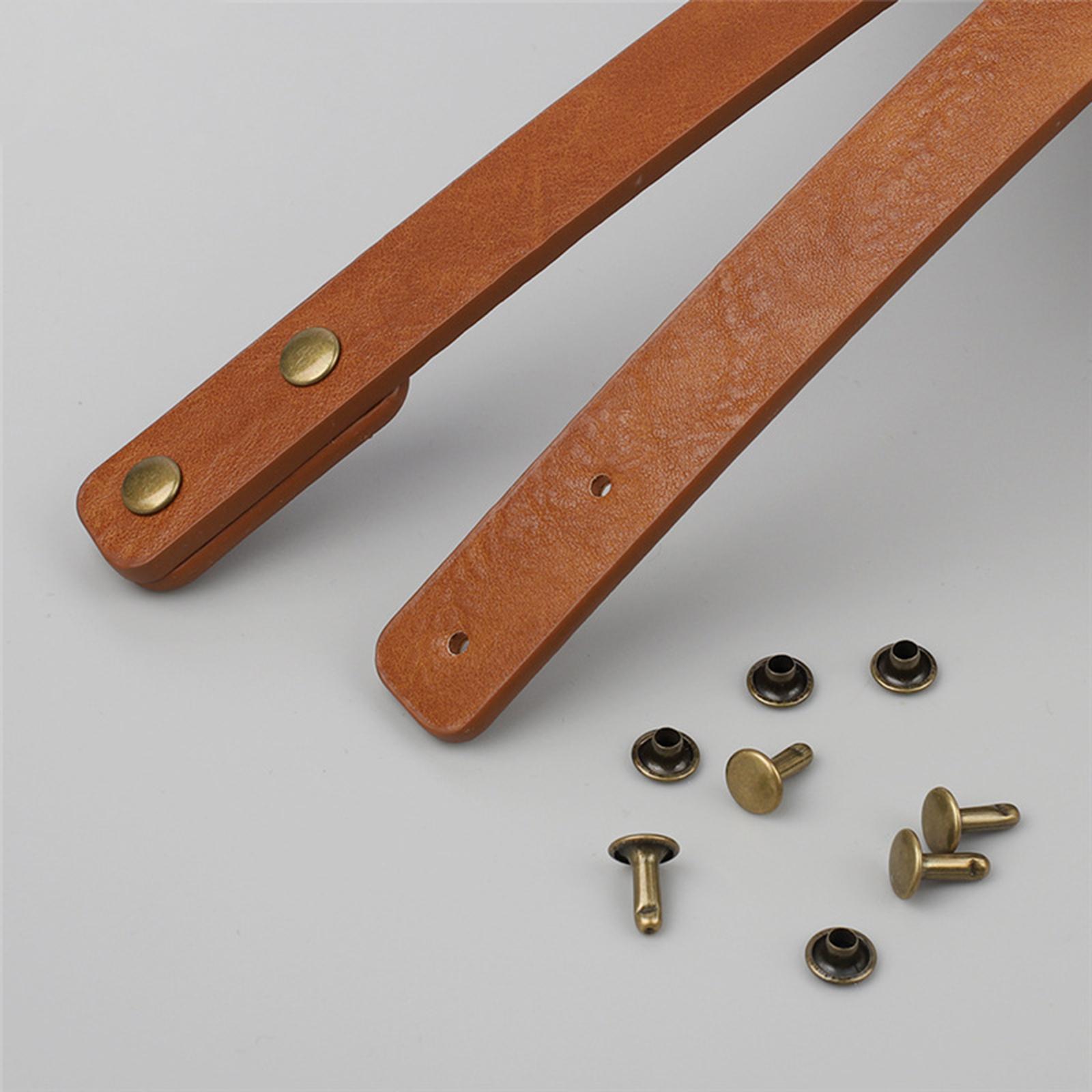 2xWomen Shoulder Bag Belt Strap PU Leather Replacement Adjustable Accessory