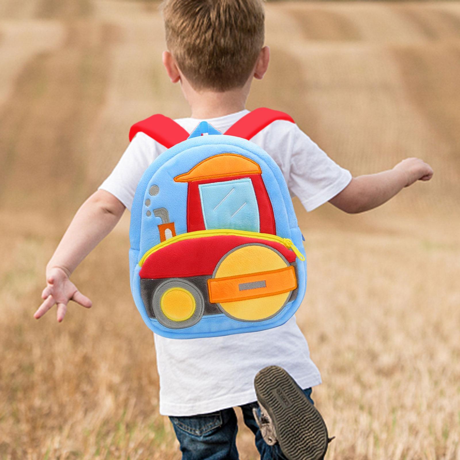 Kids Backpack Duffle Rucksack Toddler Book Bag for Baby Road Roller