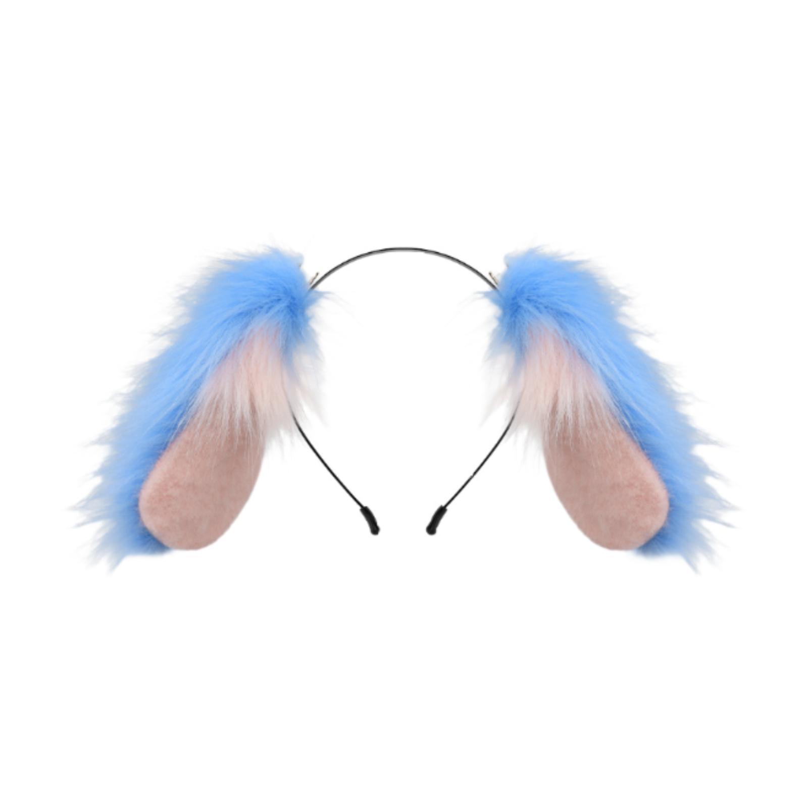 Dog Ears Headband Blue