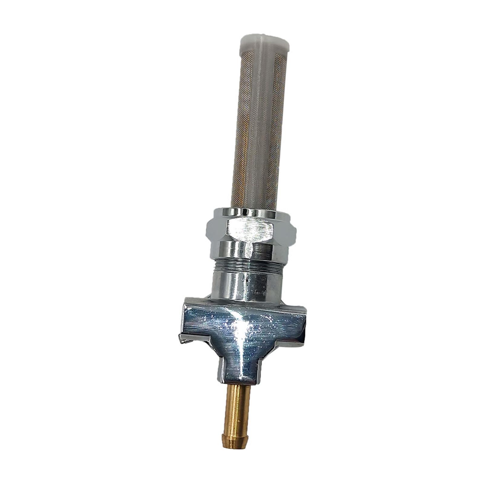Metal Fuel Cock Petcock Valve Tank Switch Replacement for Harley Davidson