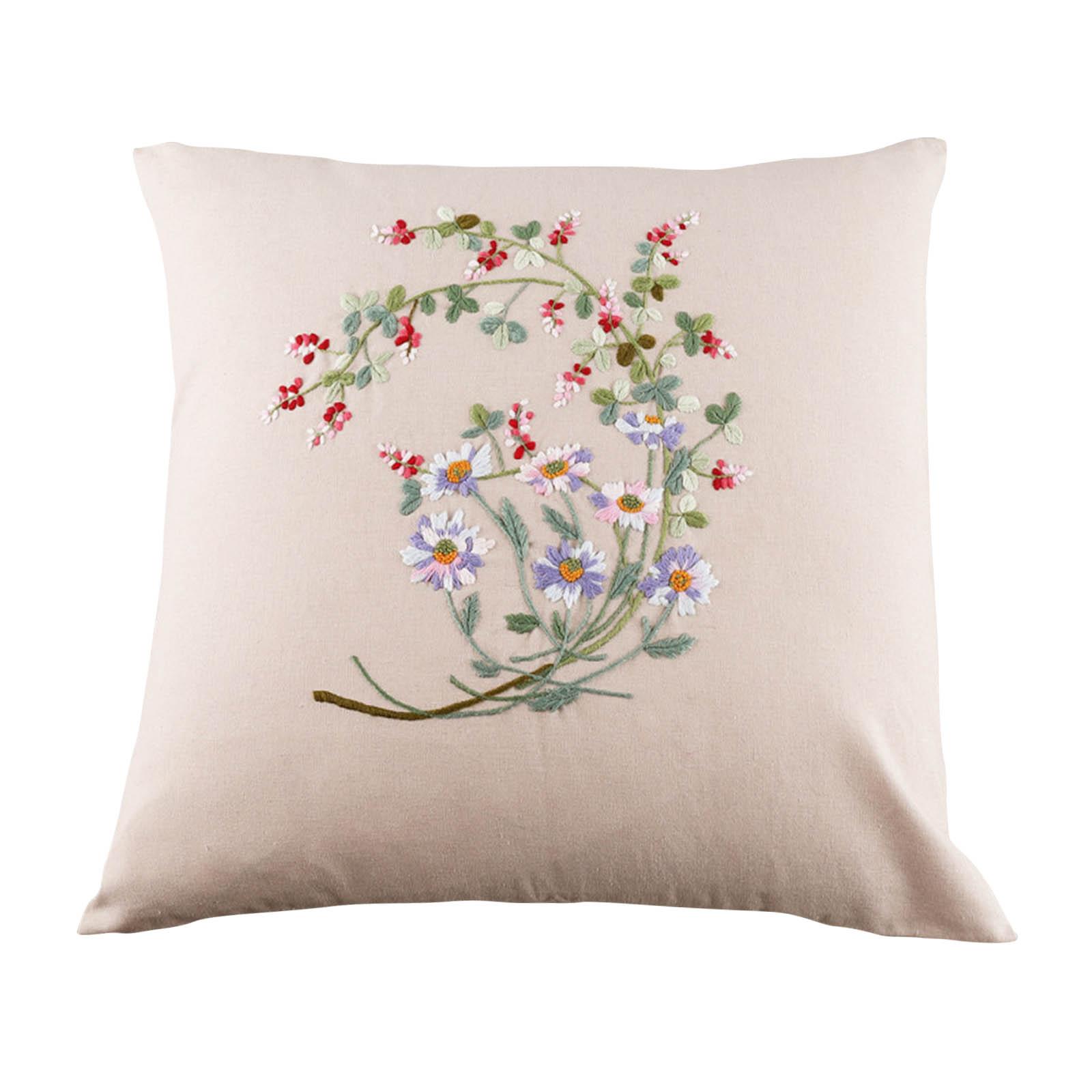 Pillow Cover Cross Stitch Kit