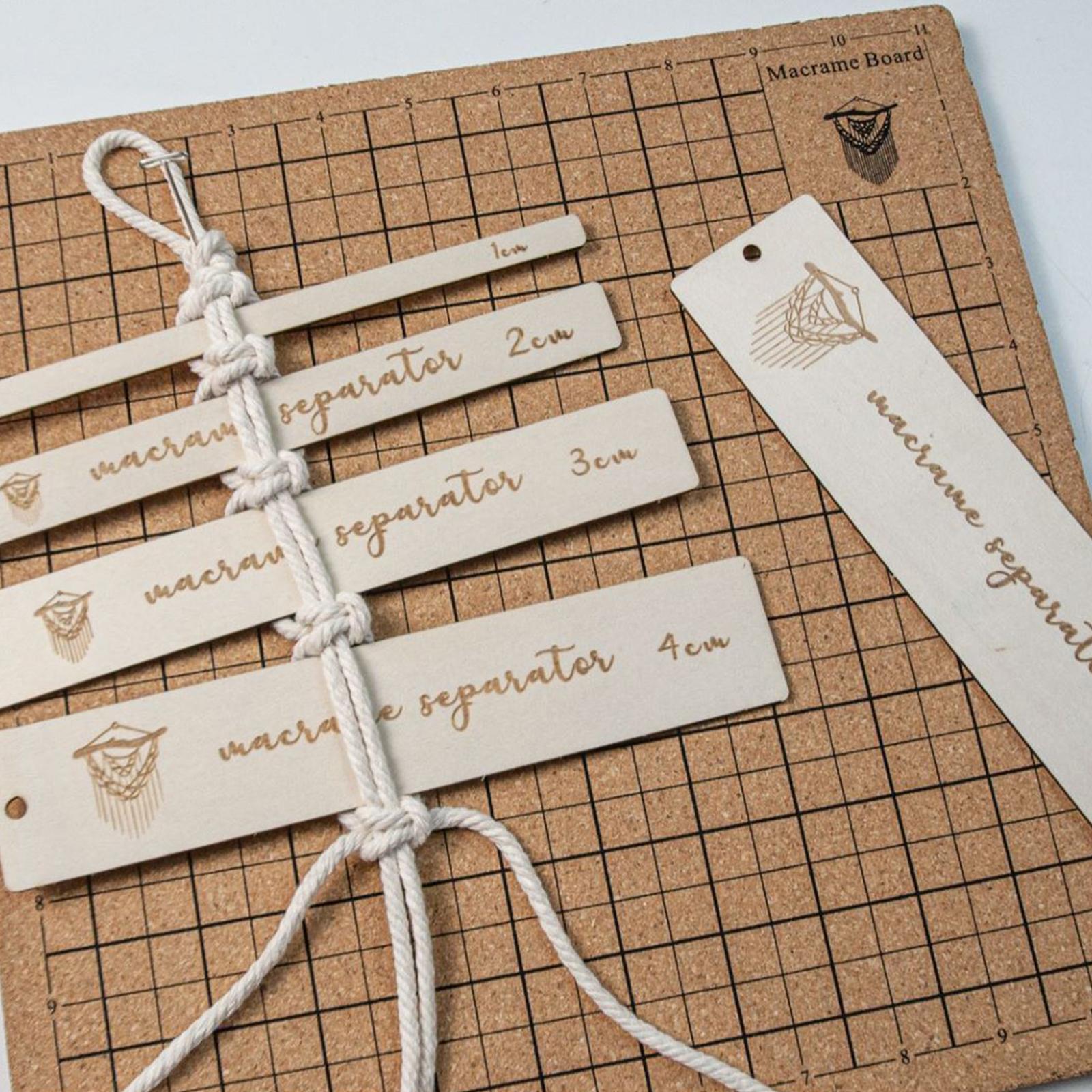 Macrame Board with Pins Beadsmith Macrame Board for Measuring Bracelet Craft