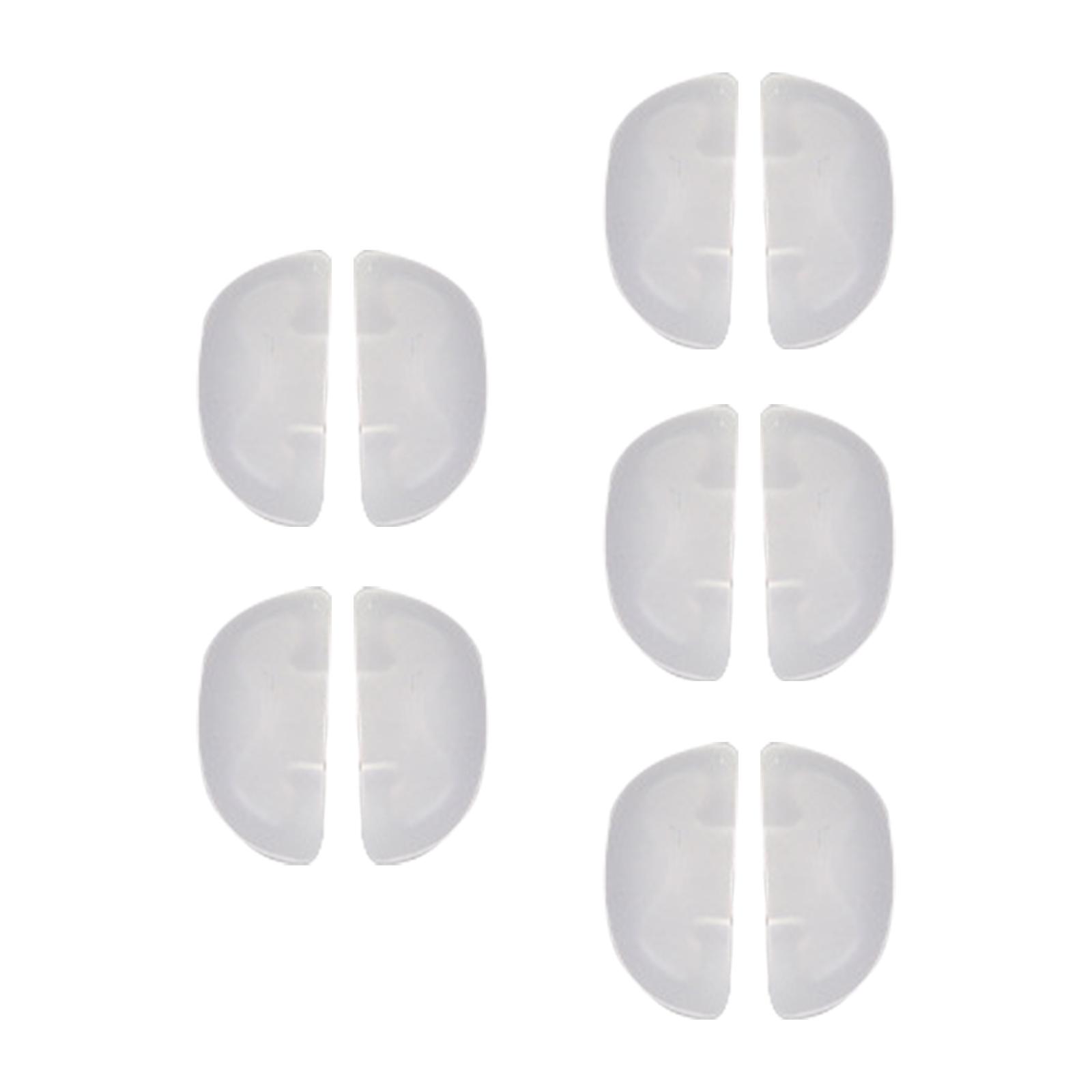 Eyeglass Nose Pads 10x