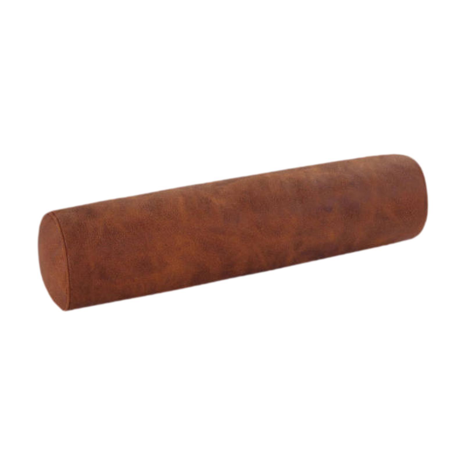 Cylinder Neck Pillow Brown
