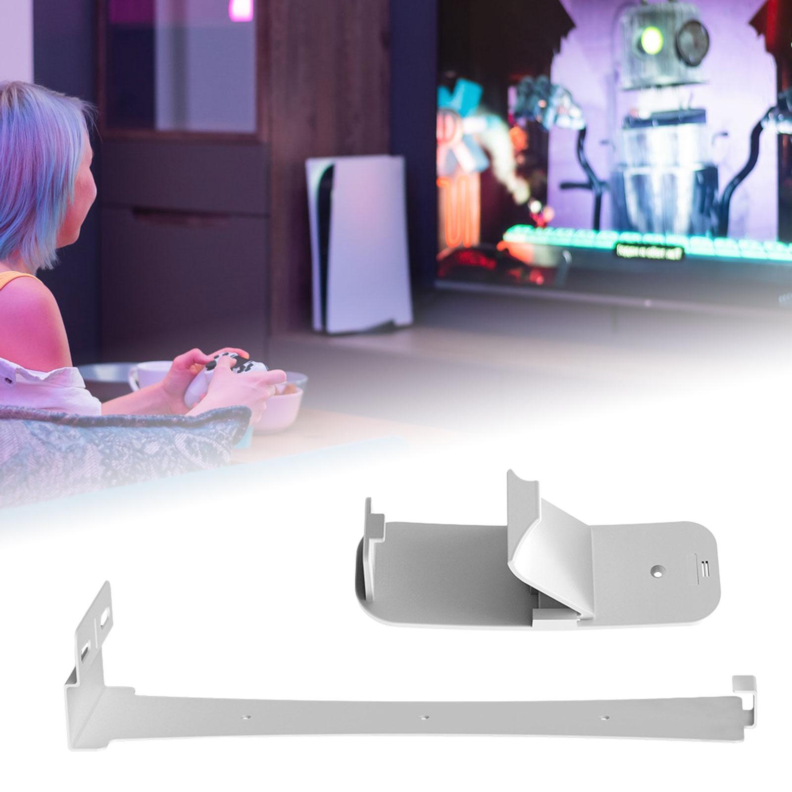 Wall Mount Bracket Gifts Replacement Console Vertical Stand Slim Console White