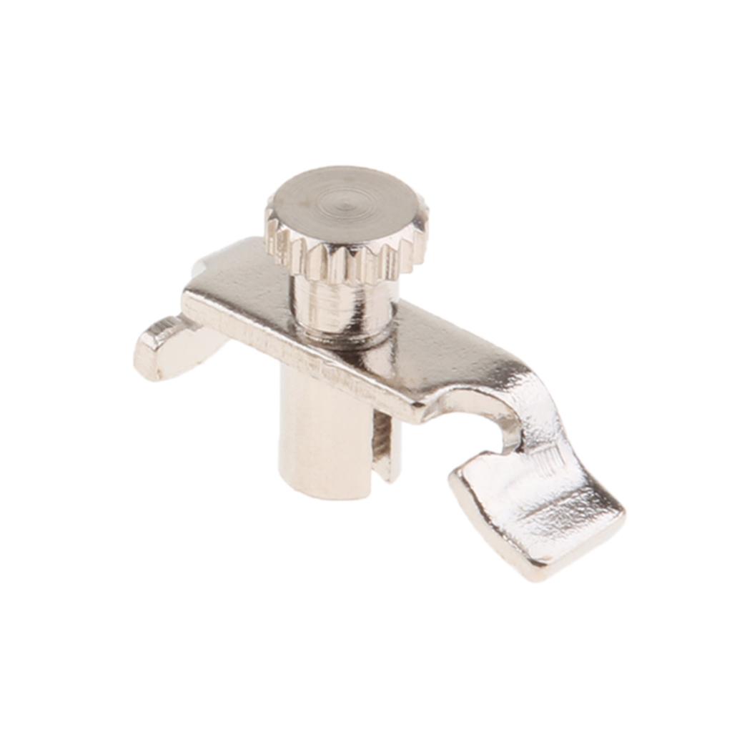 2Pcs Stainless Steel Musical Instrument Erhu Parts Erhu Fine Tuner Silver 