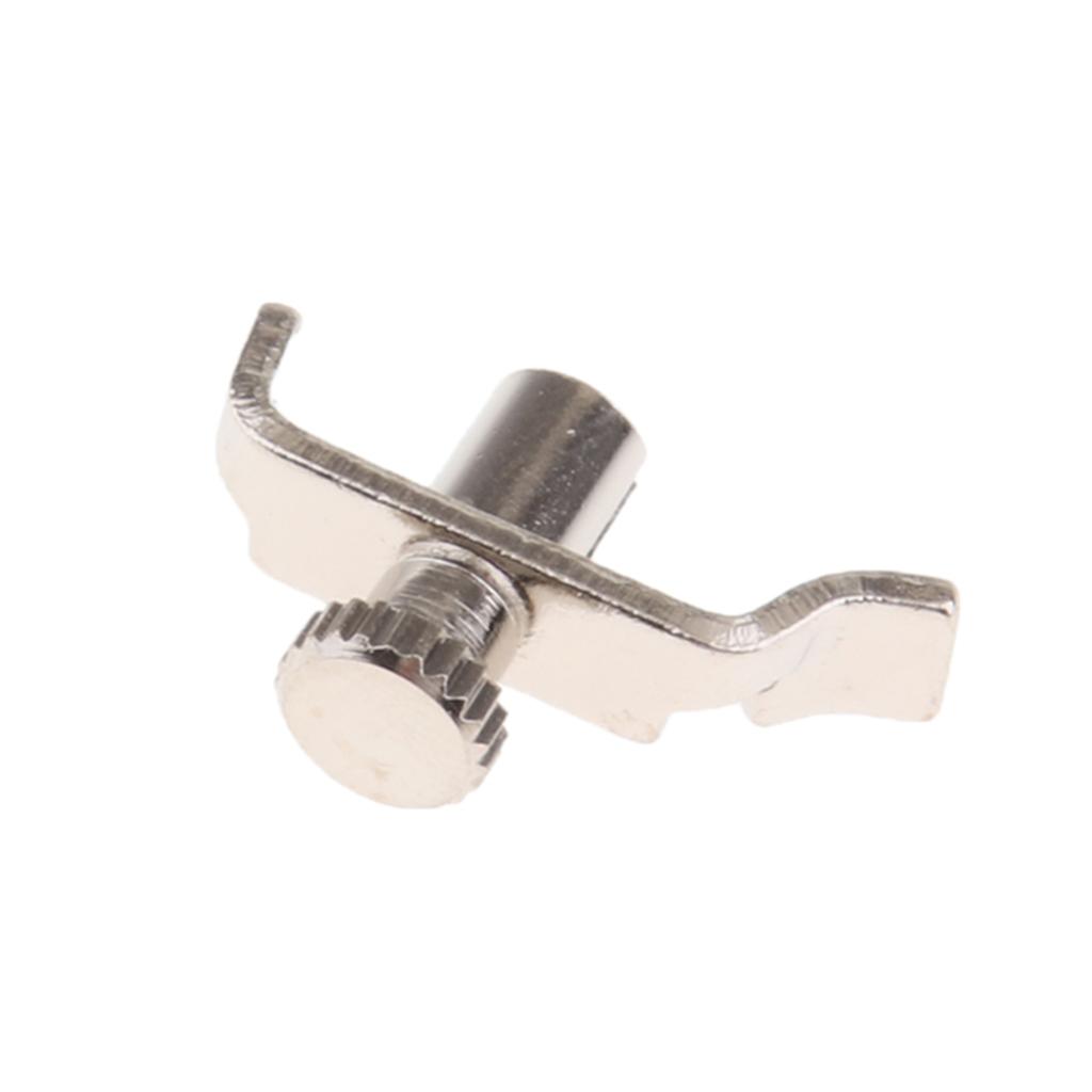 3x1Piece Stainless Steel Musical Instrument Erhu Parts Erhu Fine Tuner Silver 