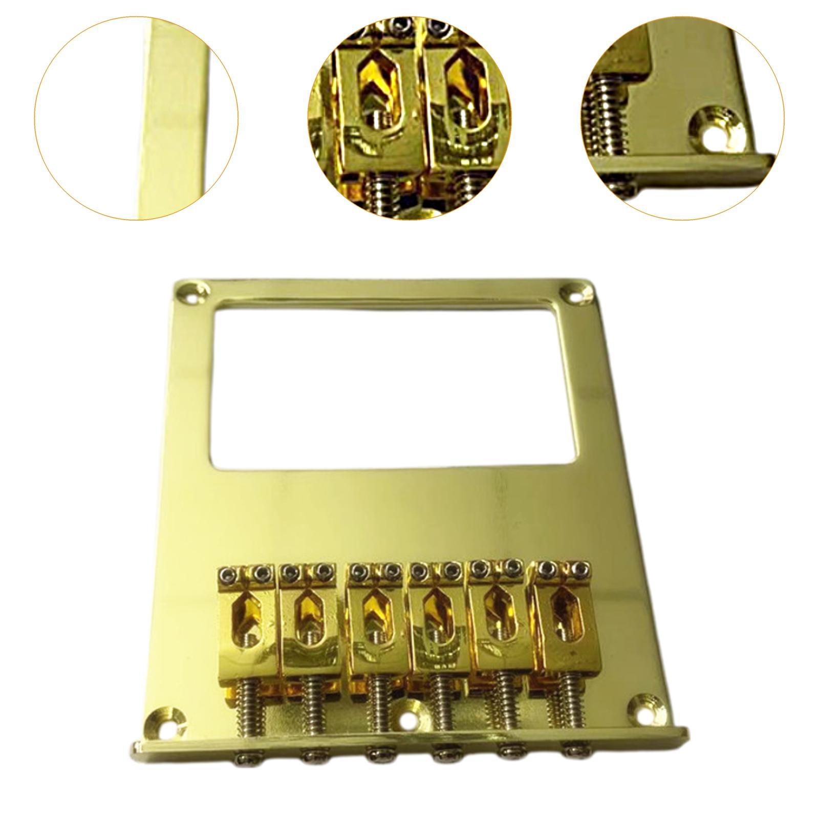 Humbucker Bridge Parts Electric Guitar Bridge Plate Guitar Bridge gold
