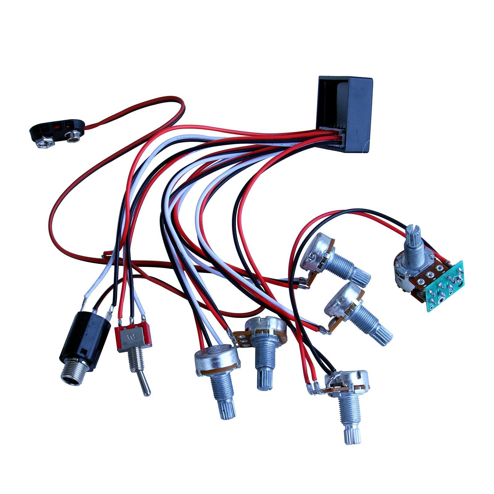 Bass Preamp Circuit Replacement