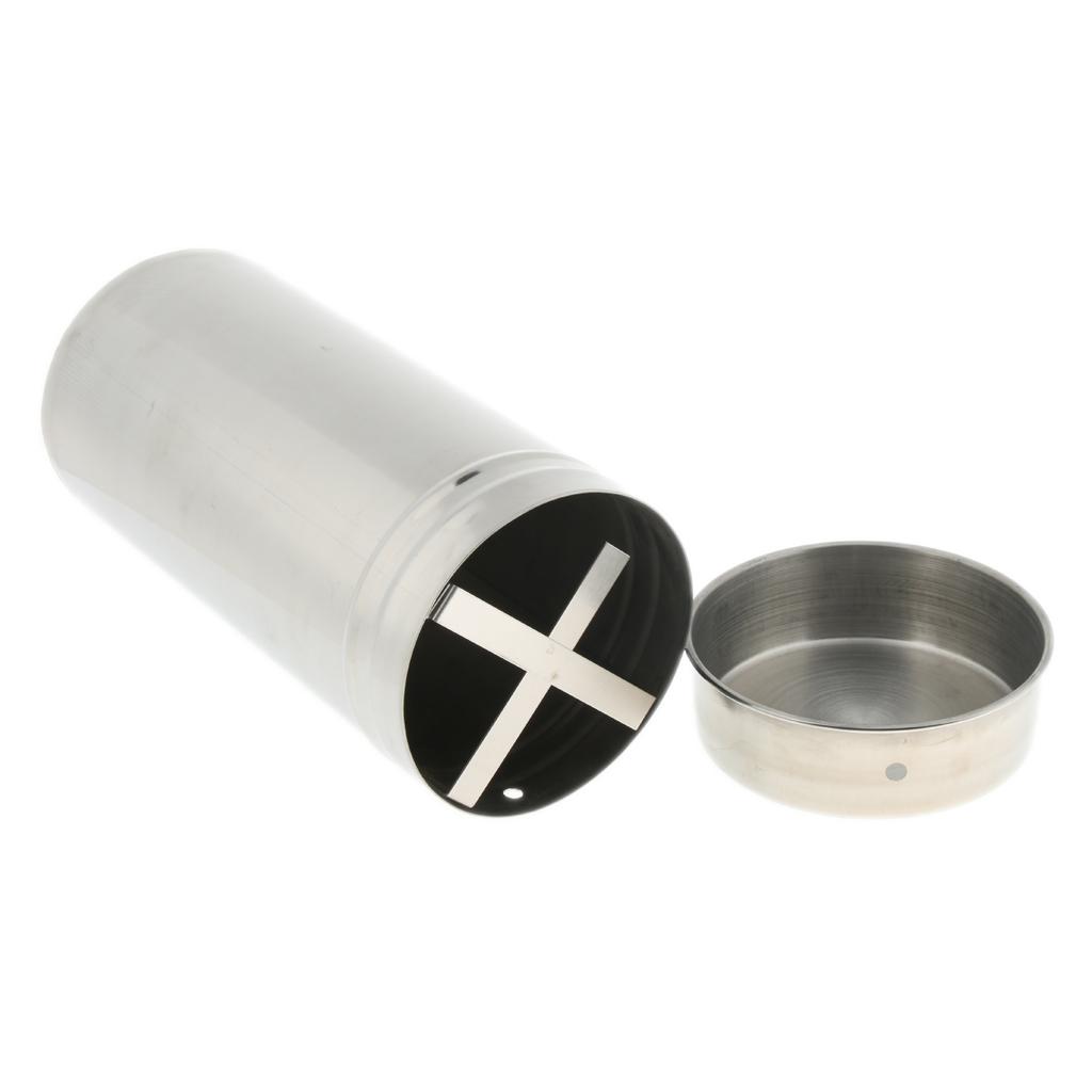 Petri Dishes Sterilizer Box Sterilization Barrel Removable Carrier 245x105mm