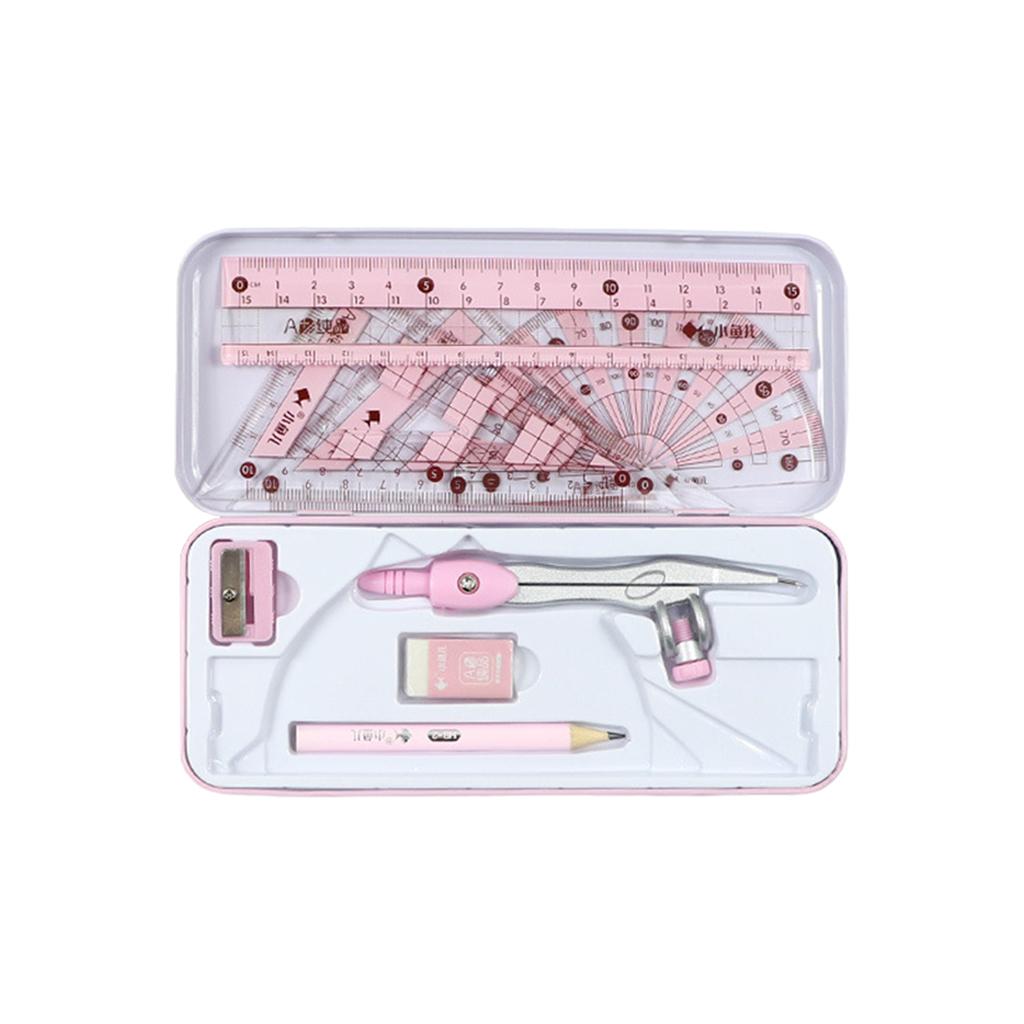 Geometry Kit 8Pcs Pink