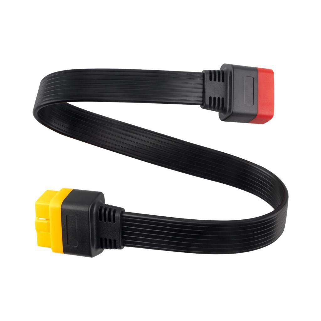 Extension Cable TPU Flat Ribbon Cable for OBDII Vehicle 60CM
