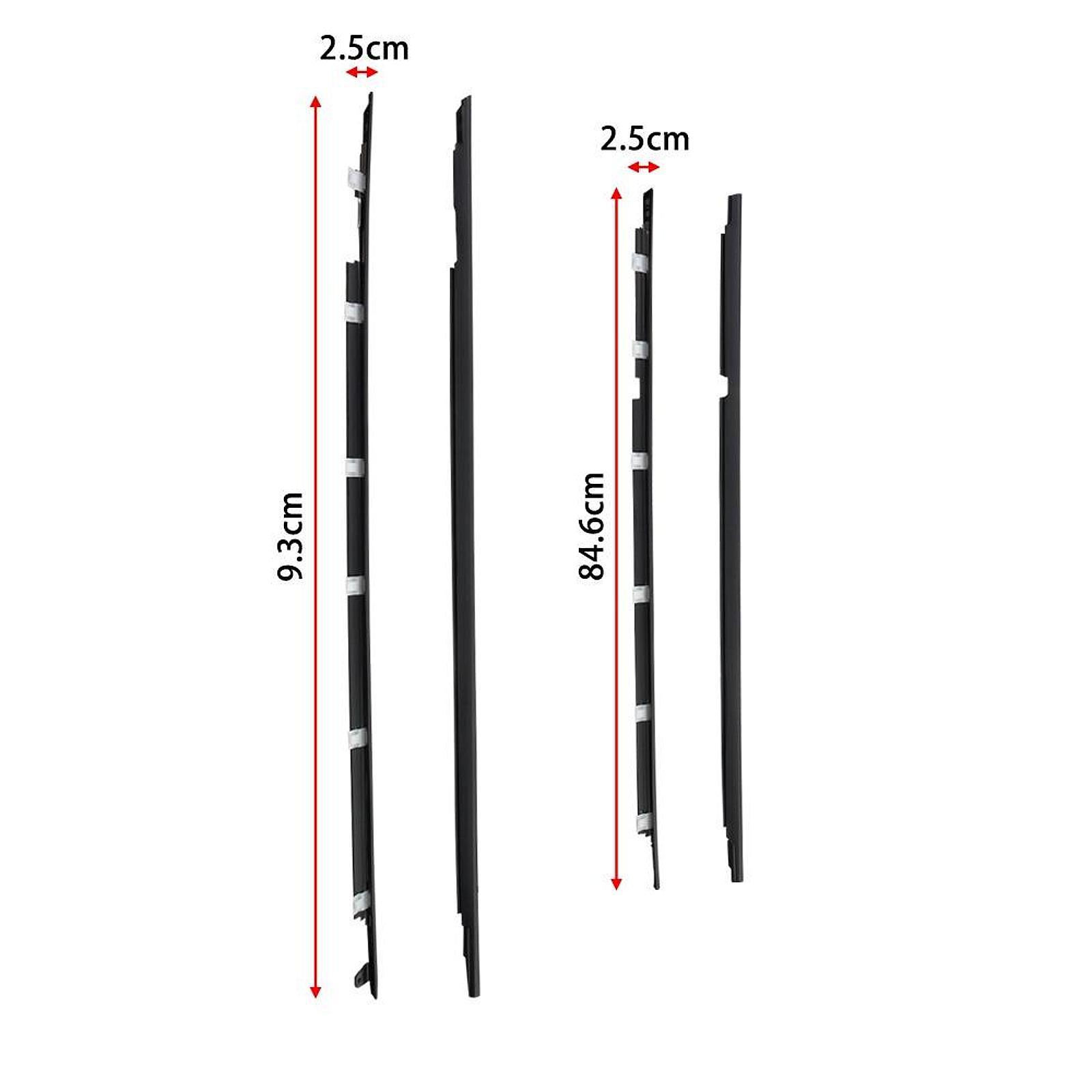 Window Weatherstrip Window Molding Trim Seal for Lexus LX450 1996-1997