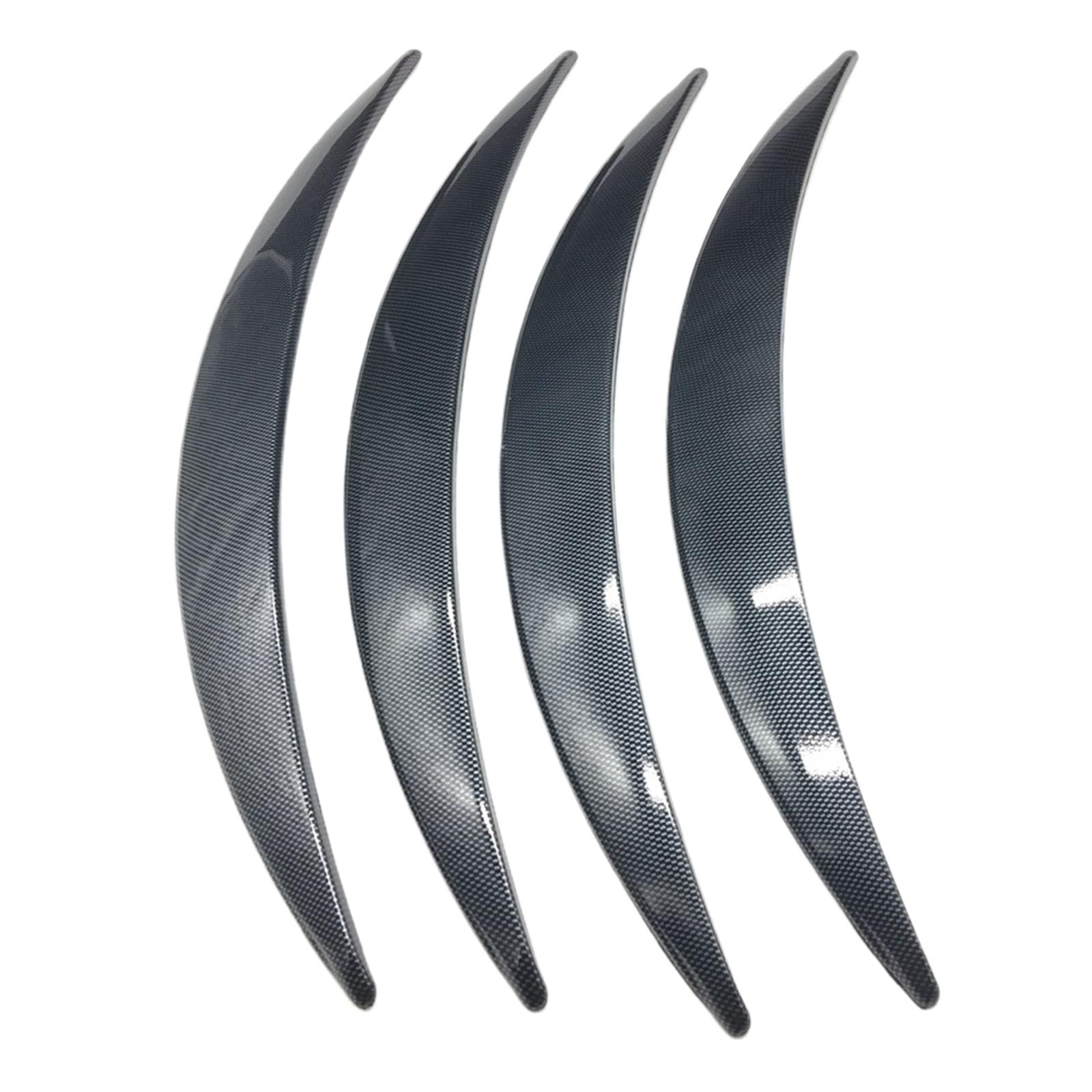 Car Wheel Arch Trims Carbon Fiber