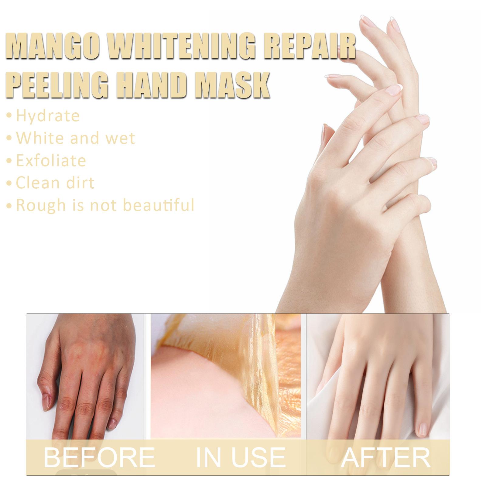 Hand Mask Moisturizing Peel Off Hand Wax for Off Skin Exfoliating Hands Care