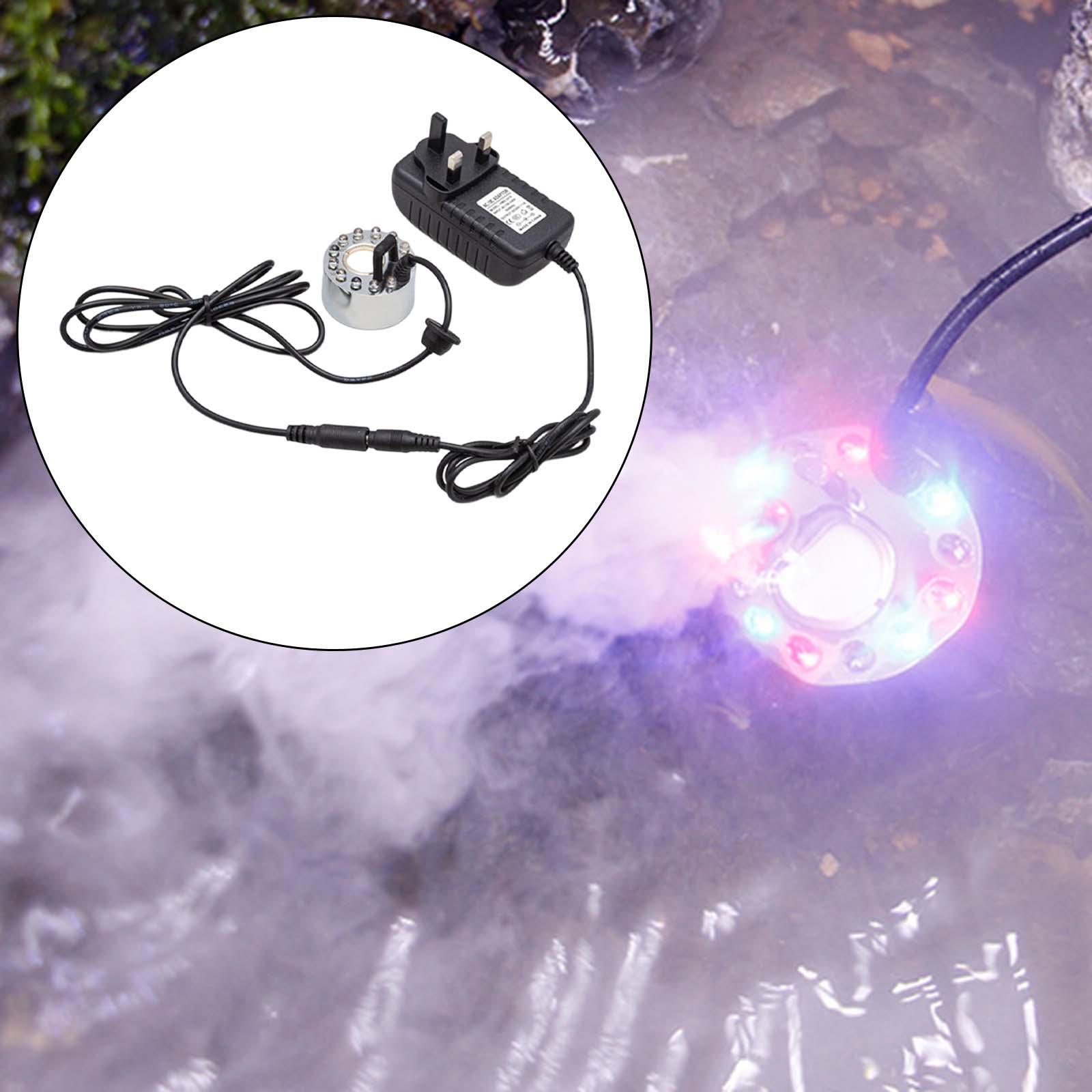 Ultrasonic Mist Maker Fogger Fog Machine Water Fountain Landscaping Pond