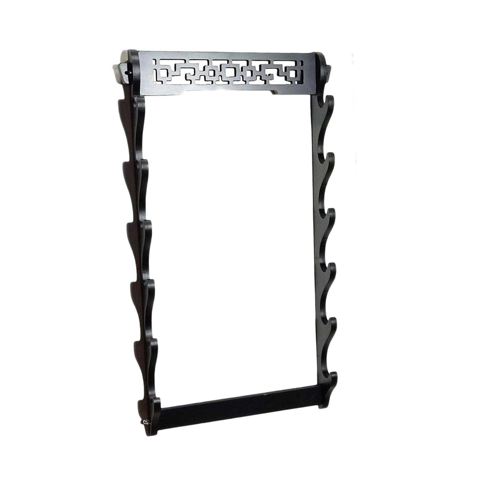 Holder Stand Wall Mount Frame Rack Samurai Horizontal Display 6 Tier