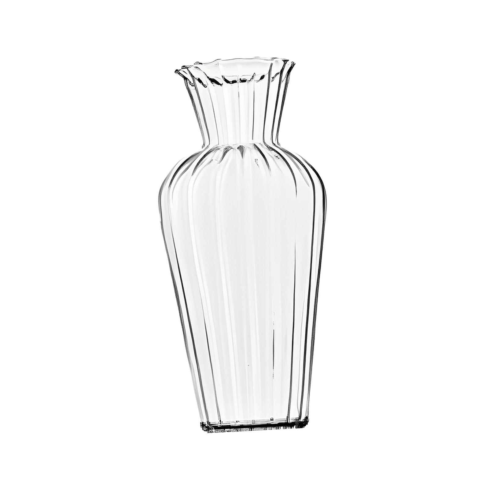 Glass Flower Vase Fitments Propagation Vase for Wedding Bedroom Housewarming Model B Stripe
