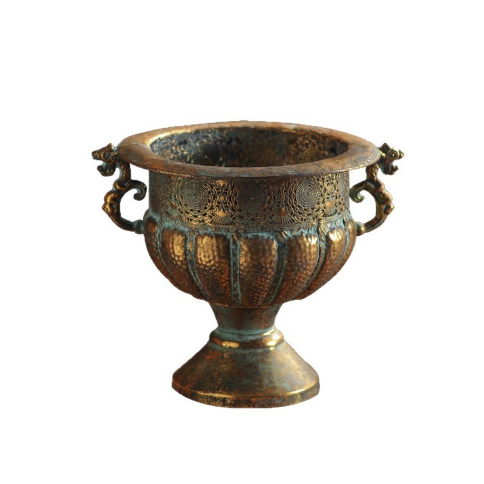 Iron Planter Rustic