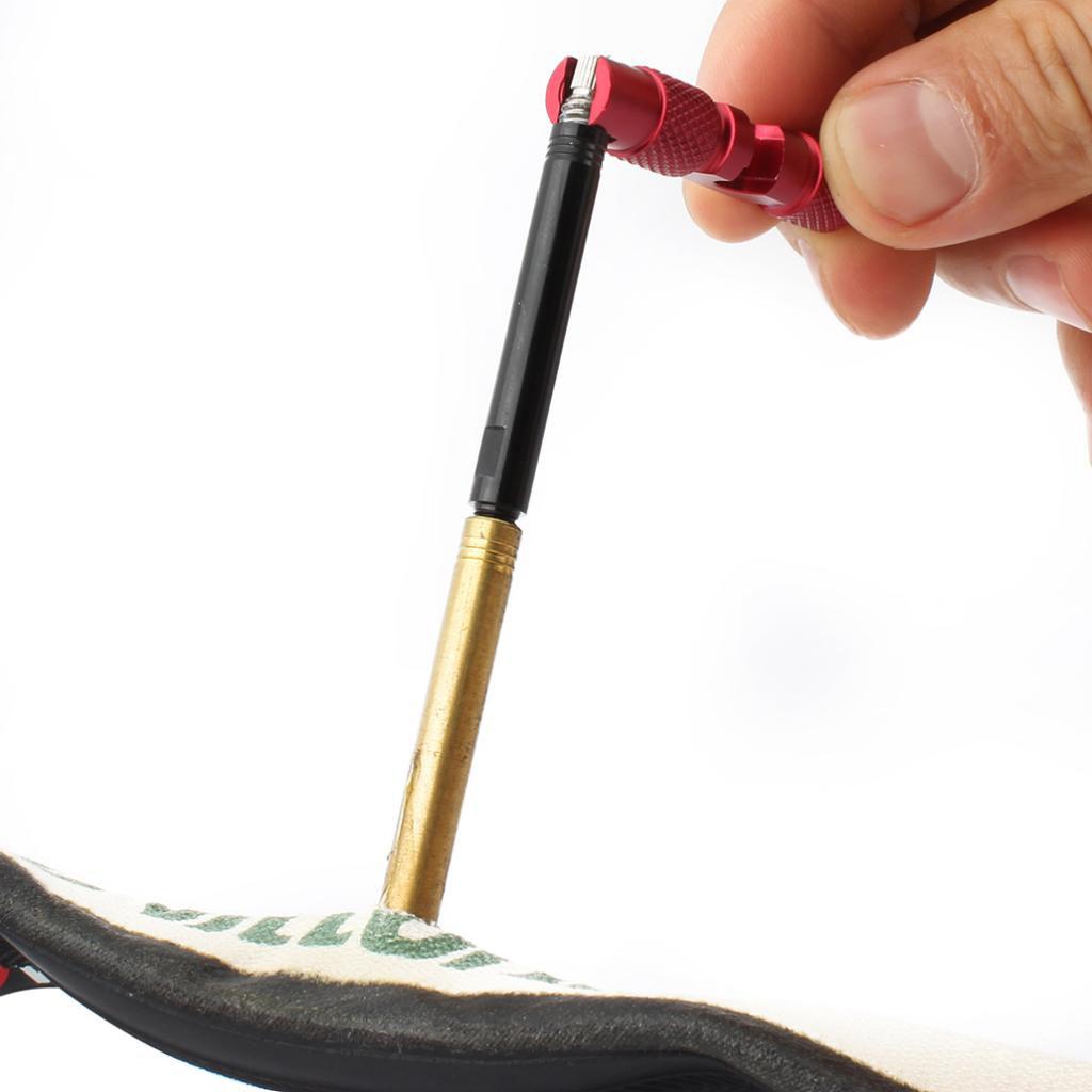 Bicycle Screwdriver Valve Core Wrench Alloy Presta Disassembly Removal Tool $B