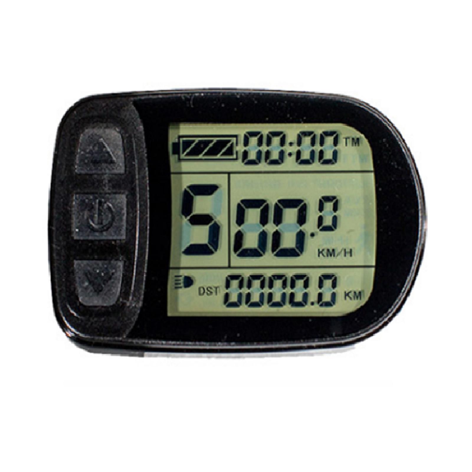 24V 36V 48V LCD Display Panel Electric Bicycle Controller E-bike Scooter
