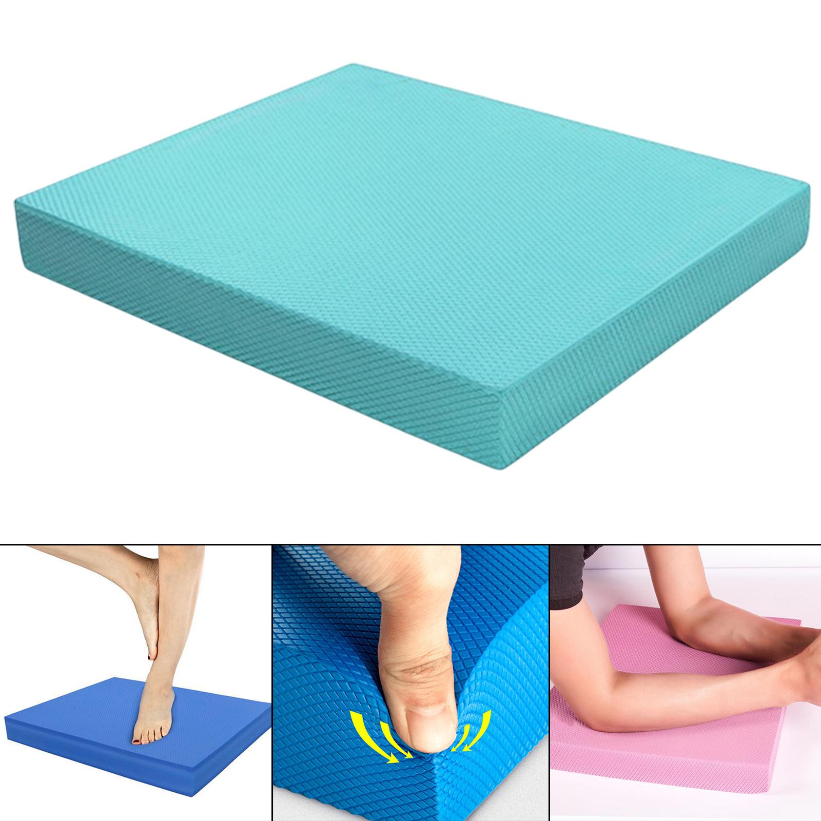 TPE Yoga Mat Board Soft Stability for Pilates Fitness Adults Kids S Green