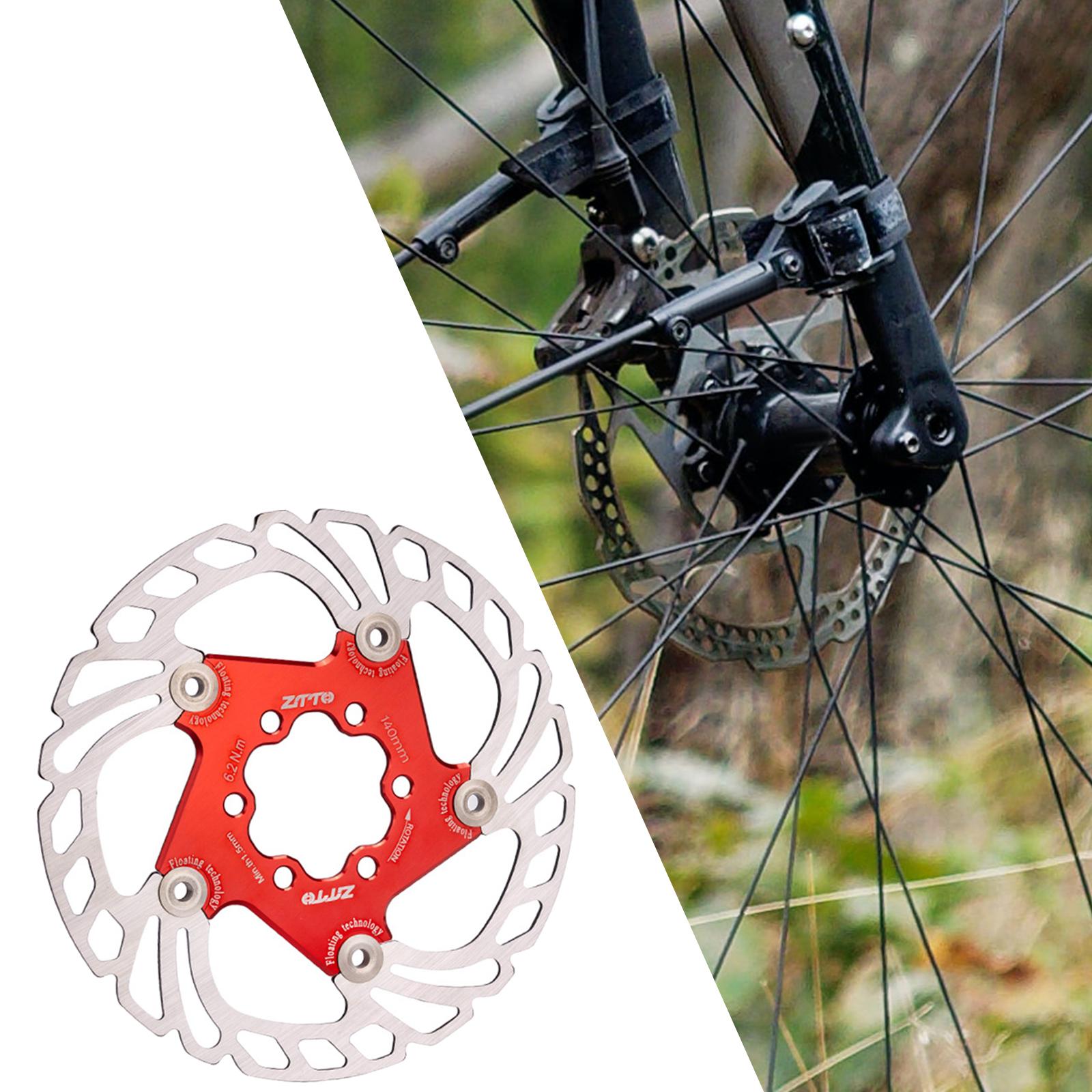 Bike Disc Brake Rotor Bicycle Brake Disc for MTB Road Bikes Red 140mm
